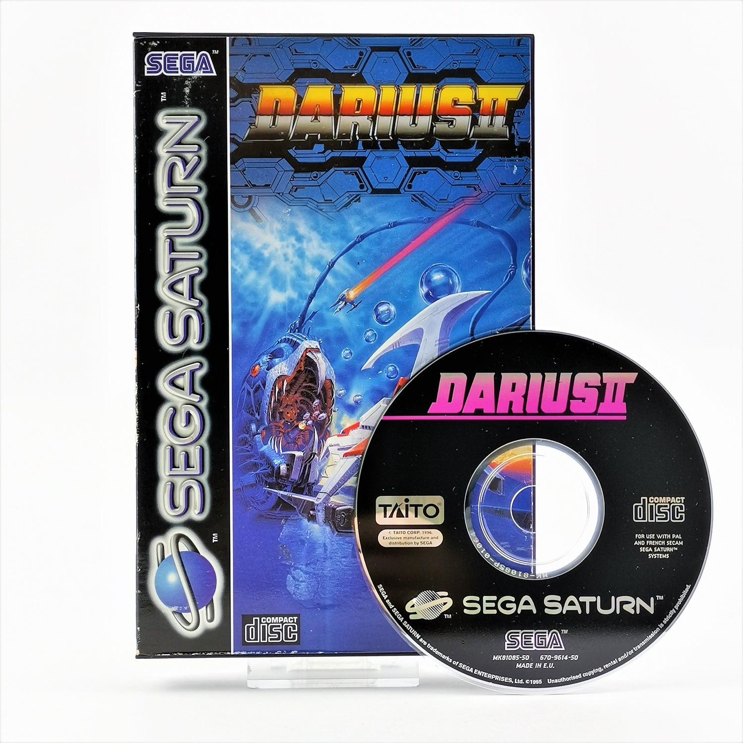 Sega Saturn Spiel : Darius II 2 - OVP ohne Anleitung PAL | SegaSaturn Disc