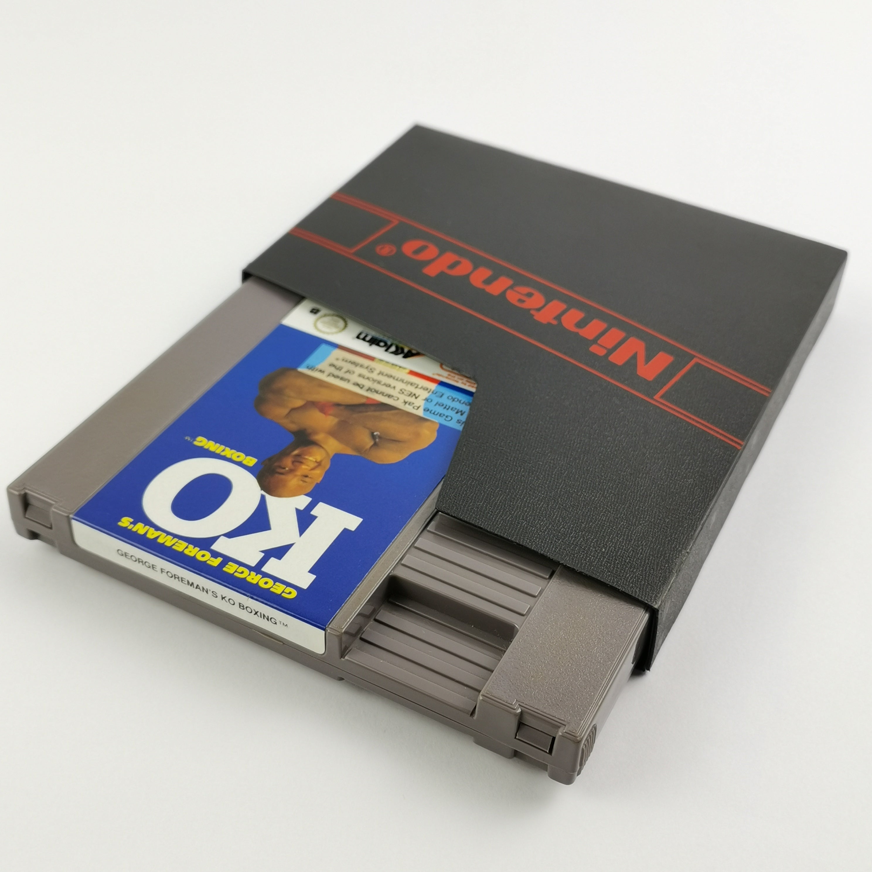 Nintendo NES Spiel : George Foreman´s KO Boxing - Modul / Cartridge | PAL NOE