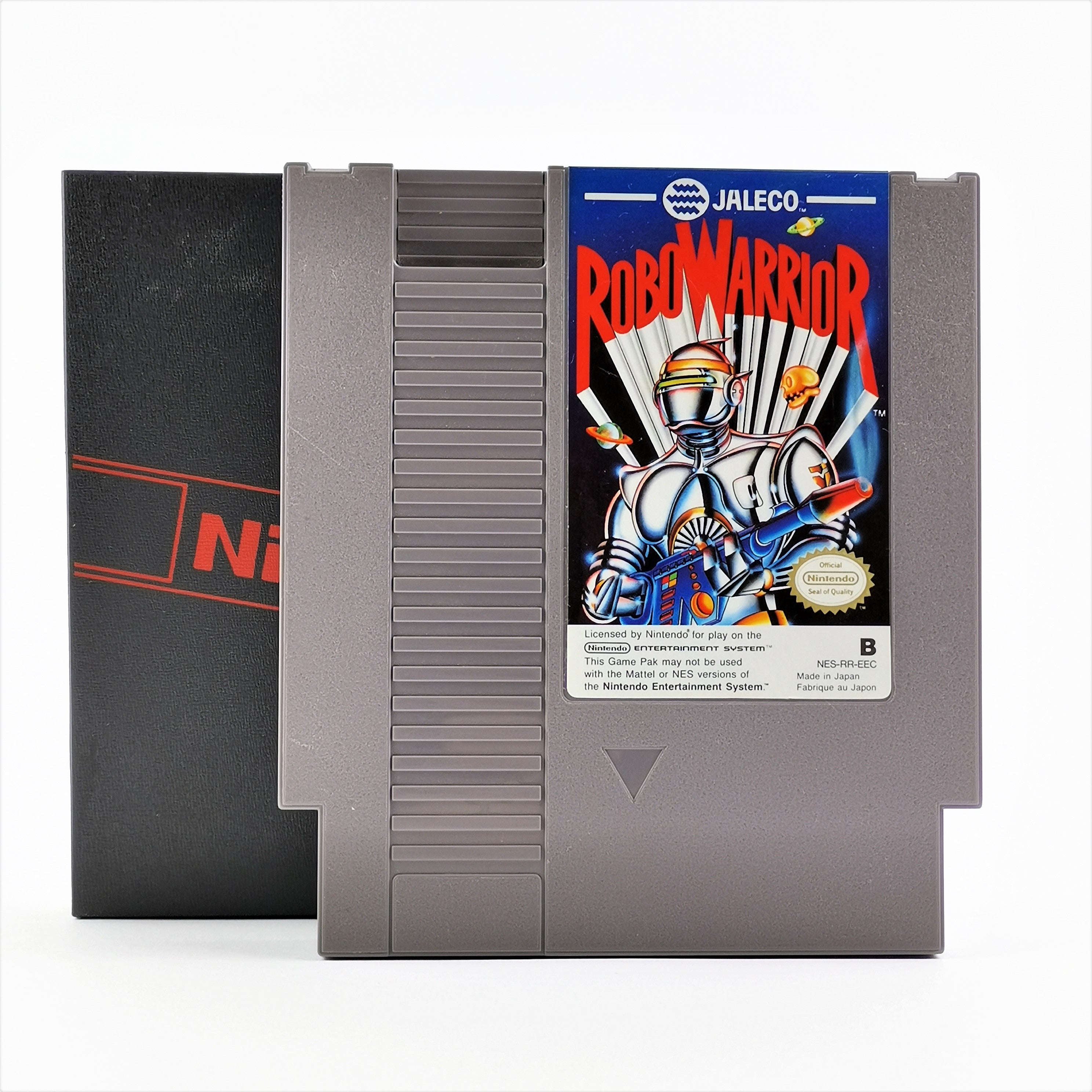 Nintendo NES Spiel : Robo Warrior - Modul / Cartridge + Schuber | PAL EEC JALECO