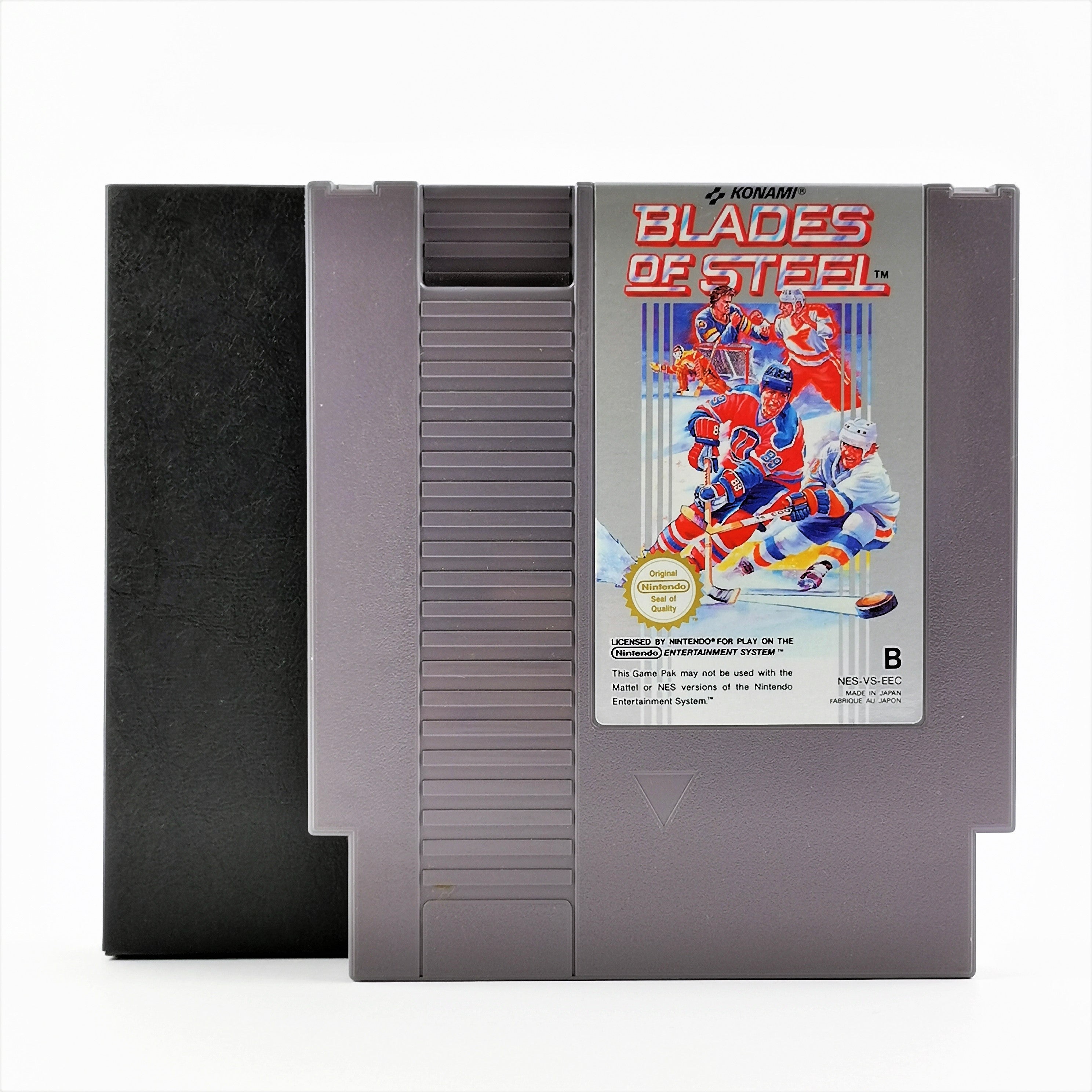 Nintendo NES Spiel : Blades of Steel - Modul / Cartridge + Schuber | PAL EEC
