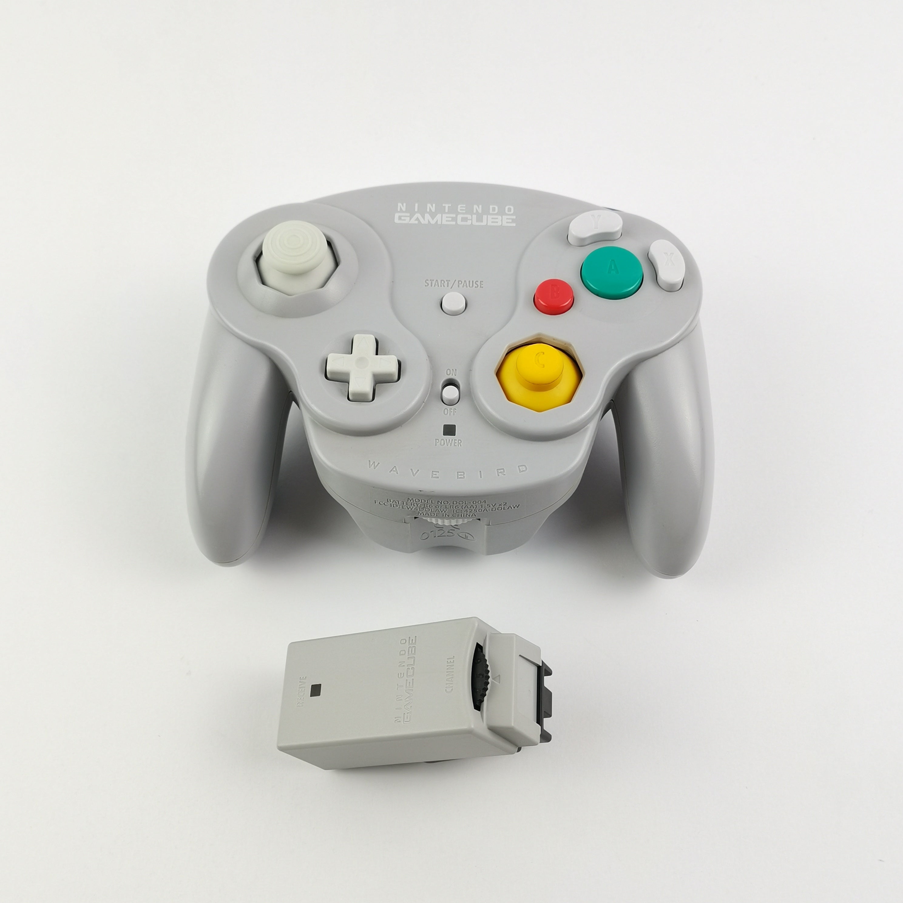 Nintendo Gamecube Funk Controller : Wavebird Gamepad mit Empfänger | PAL GC