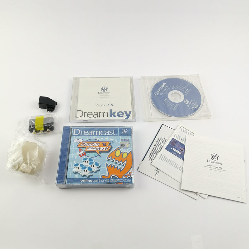 Sega Dreamcast Console: Online Pack with ChuChu Rocket - Partly NEW NEW PAL
