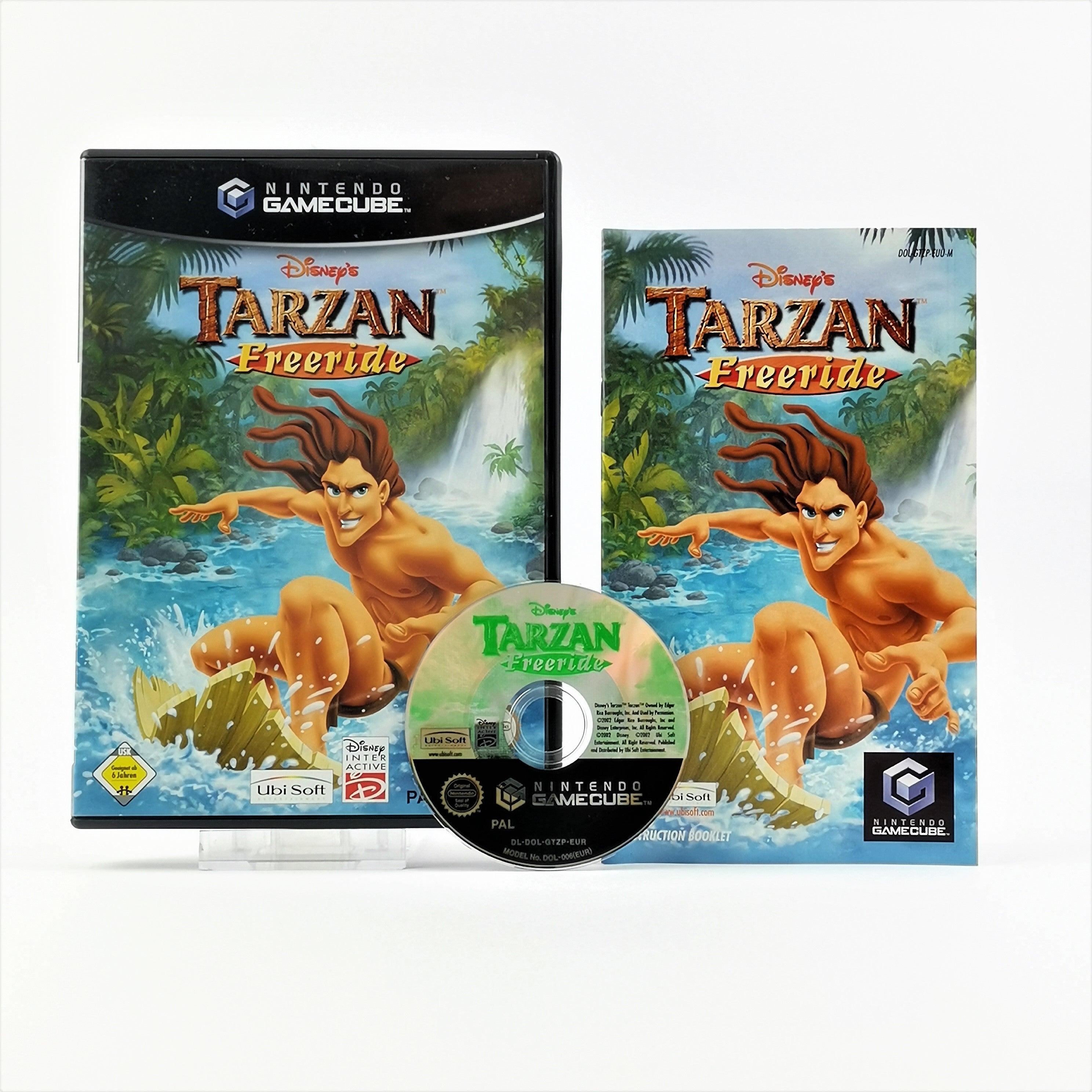 Nintendo Gamecube Spiel : Disneys Tarzan Freeride - OVP & Anleitung PAL | GC