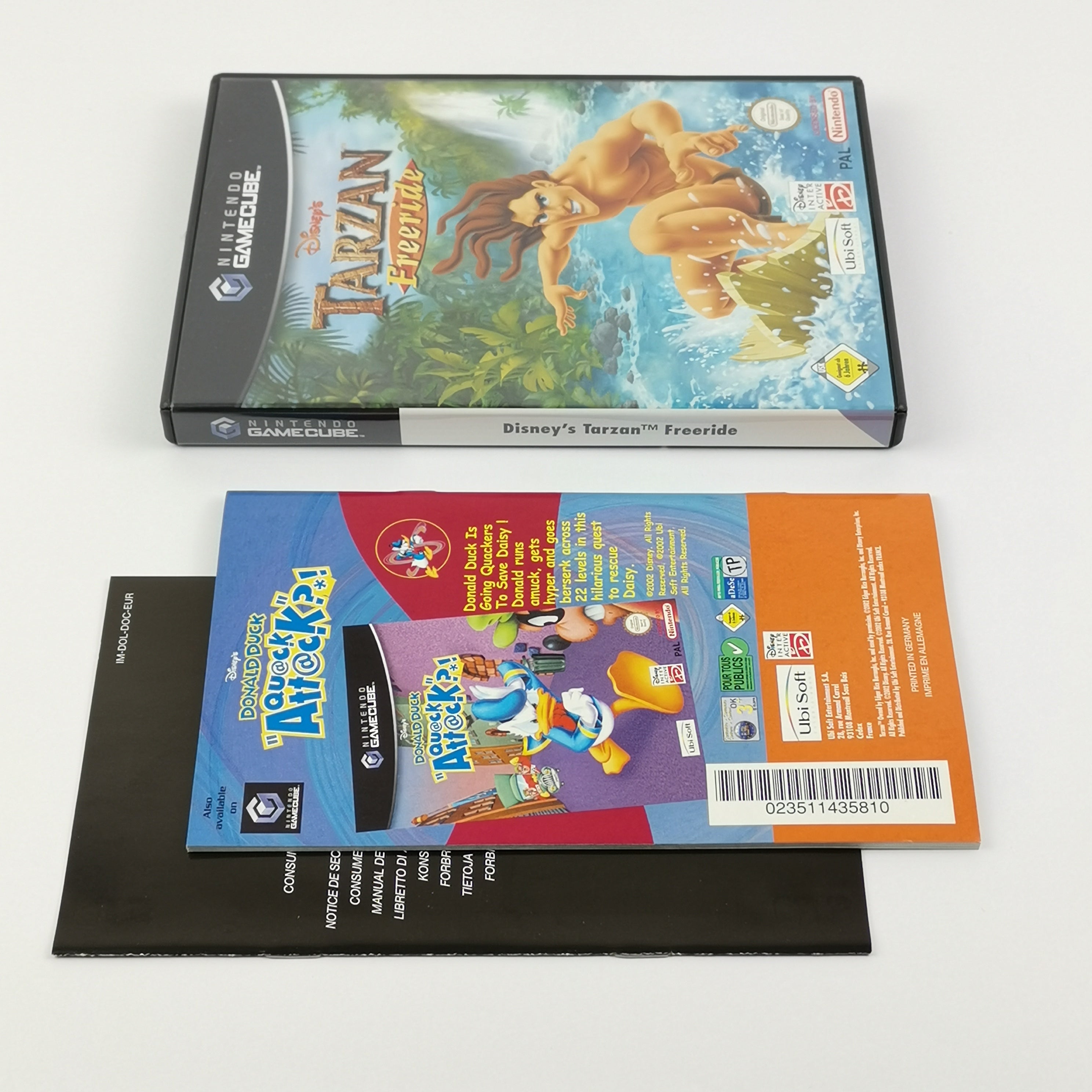 Nintendo Gamecube Spiel : Disneys Tarzan Freeride - OVP & Anleitung PAL | GC