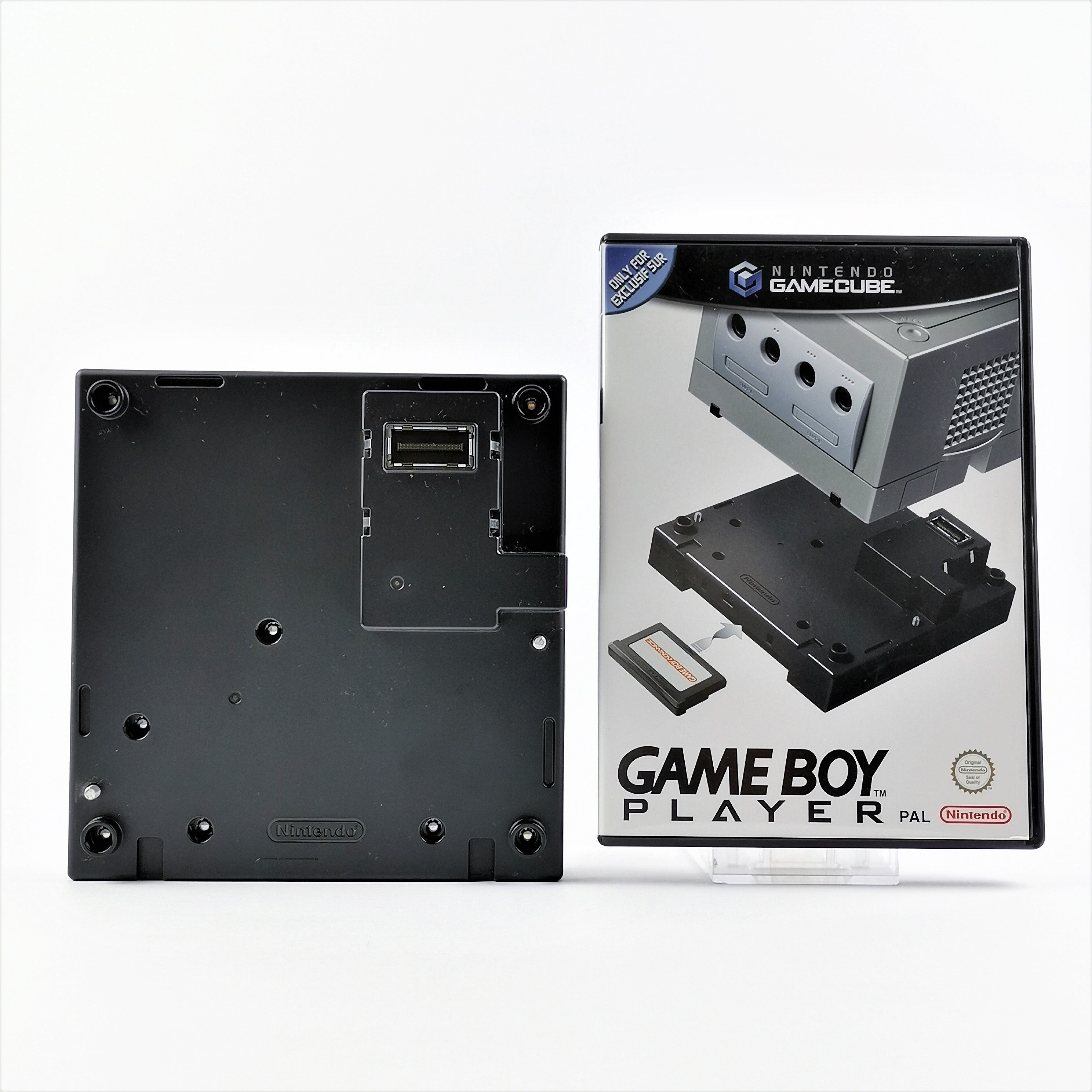 Nintendo Gamecube Zubehör : Game Boy Player CD + Modul Adapter - PAL