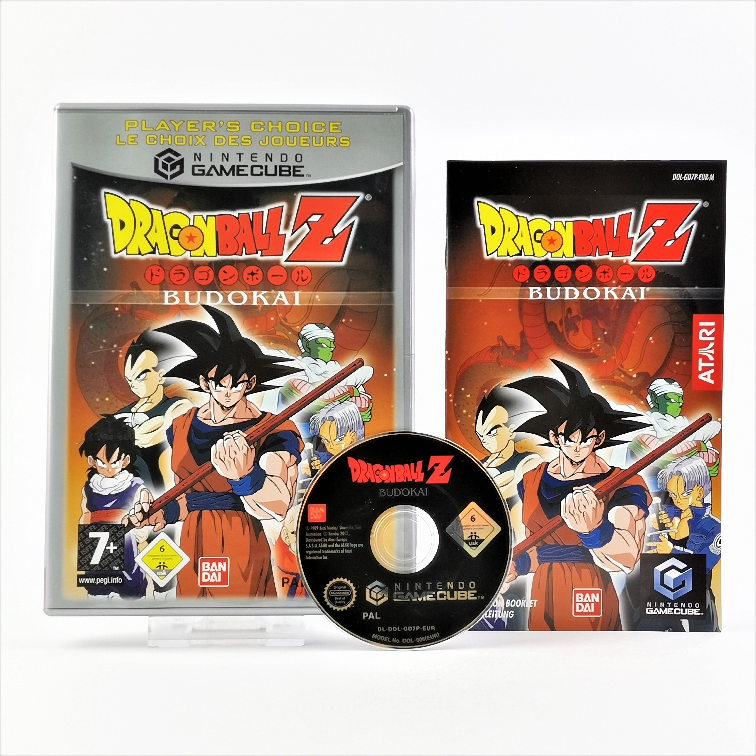 Nintendo Gamecube Spiel : Dragonball Z Budokai - OVP Players Choice PAL GC