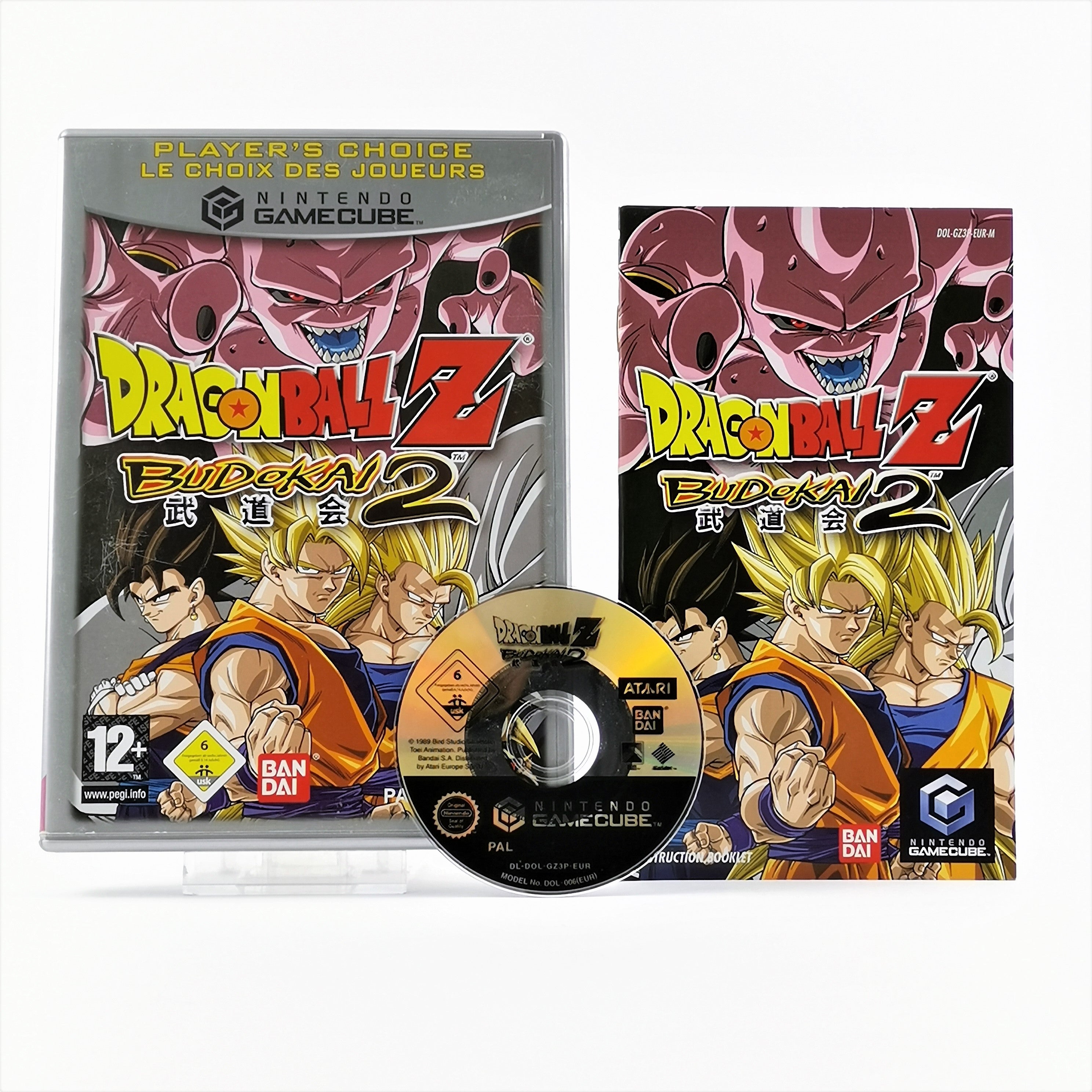 Nintendo Gamecube Spiel : Dragonball Z Budokai 2 - OVP Players Choice PAL GC