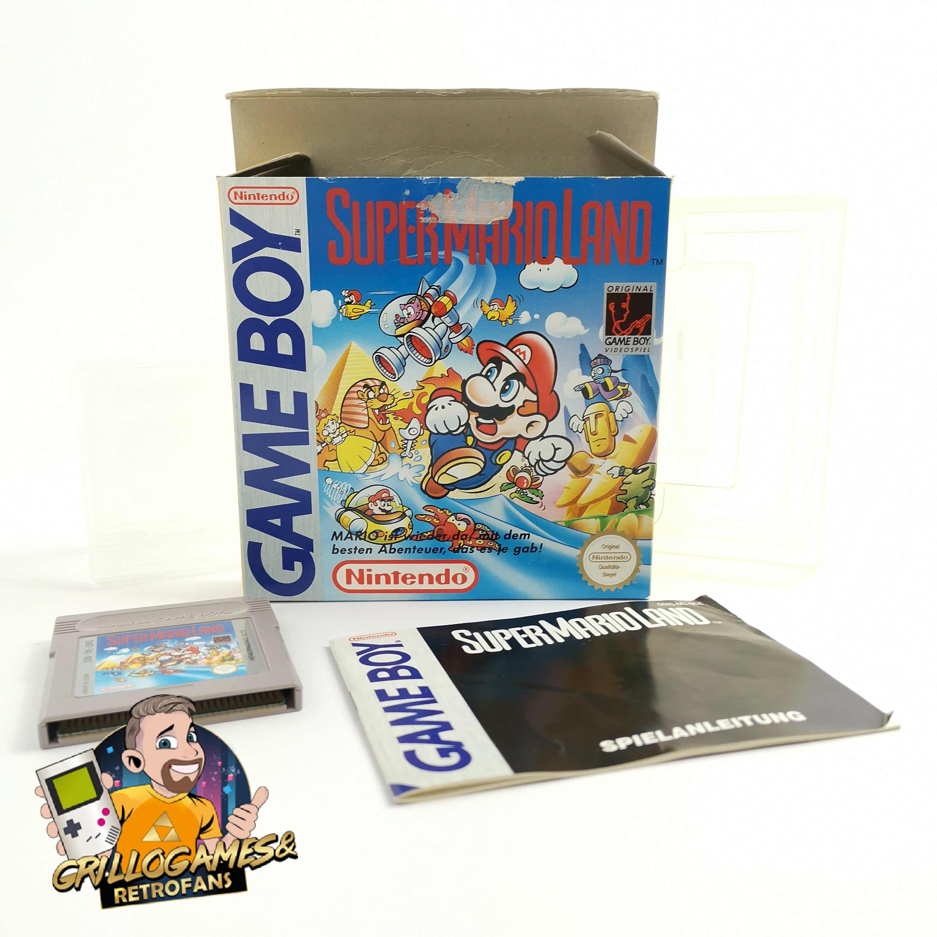 Nintendo Gameboy Classic Spiel " Super Mario Land " GB Game Boy | OVP | PAL NOE