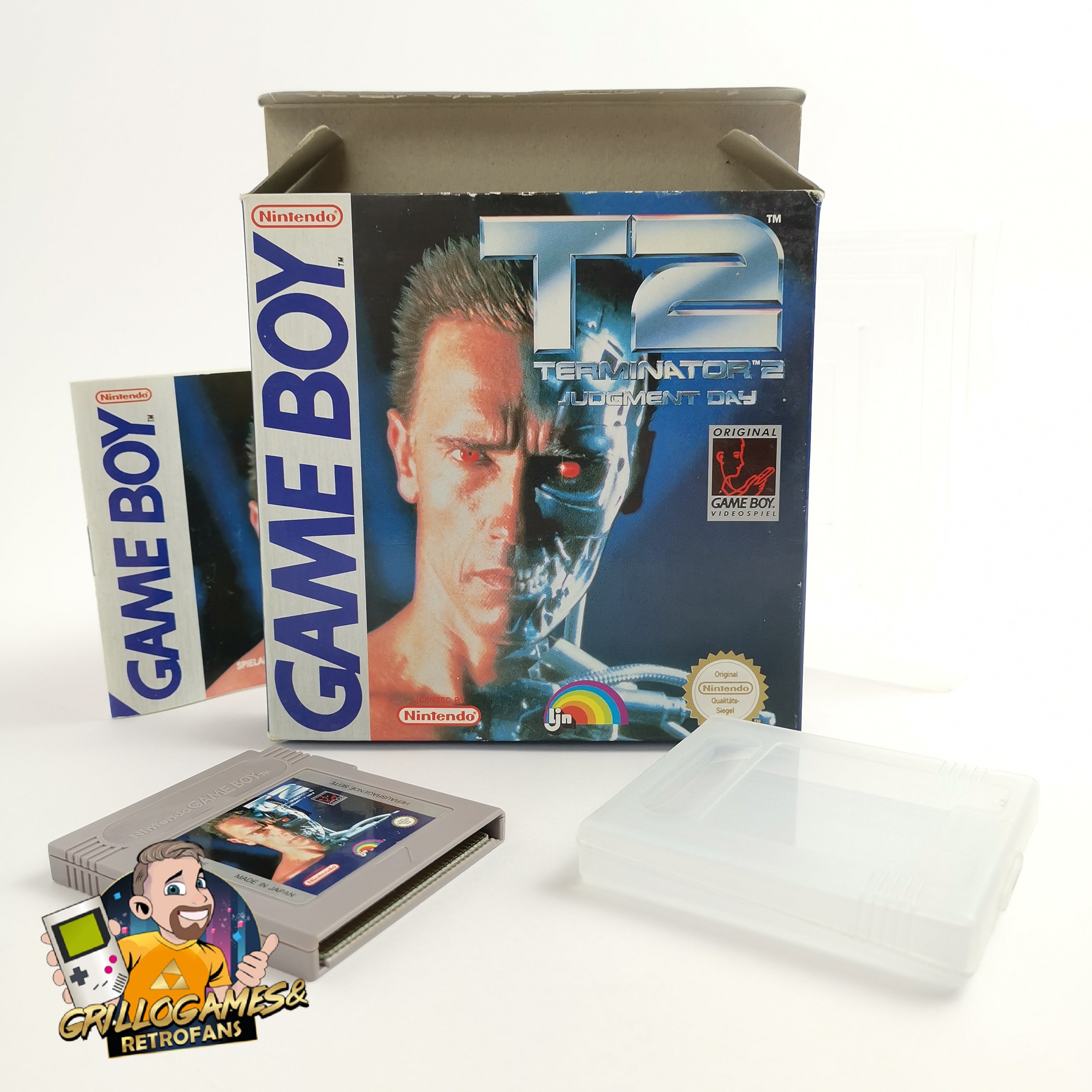 Nintendo Gameboy Classic Spiel " T2 Terminator 2 Judgment Day" GB OVP  PAL NOE-1