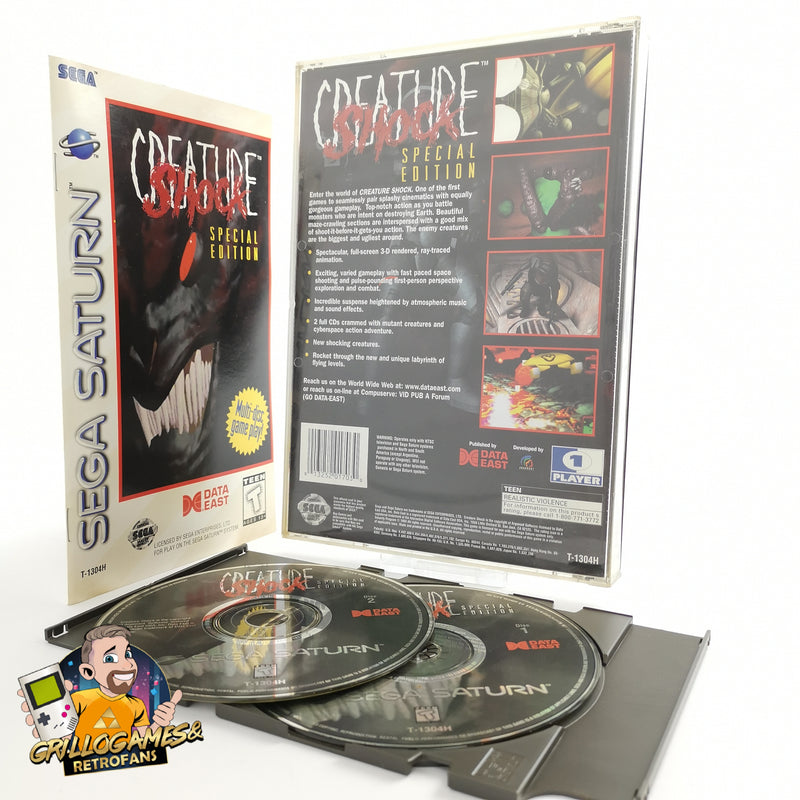 Sega Saturn game "Creature Shock Special Edition" OVP | NTSC-U/C USA