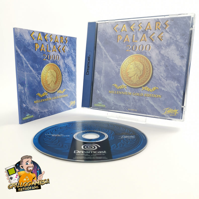 Sega Dreamcast game "Caesars Palace 2000 Millennium Gold Edition" orig PAL