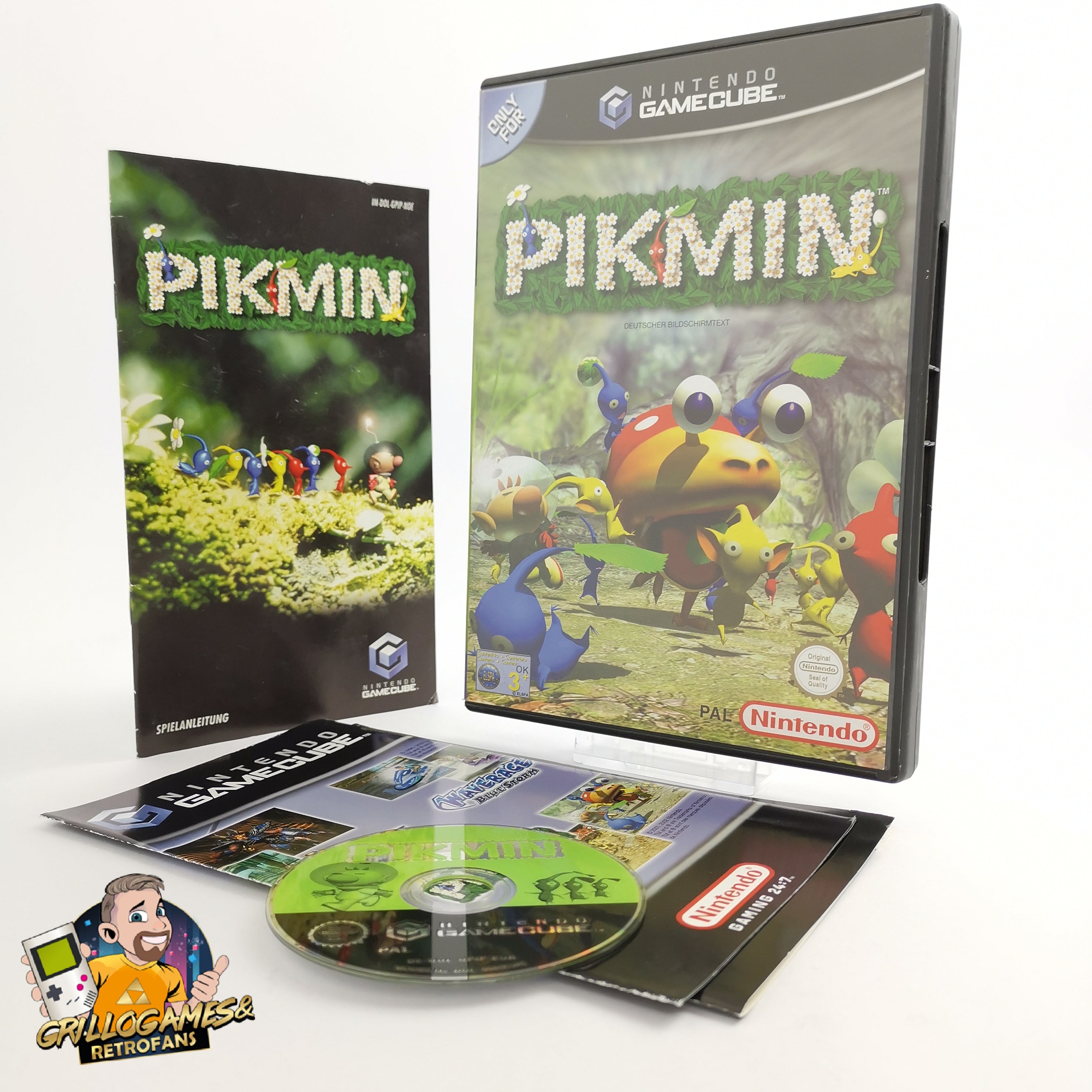 Nintendo Gamecube Spiel " Pikmin " DE Erstauflage NOE | Game Cube OVP * sehr gut