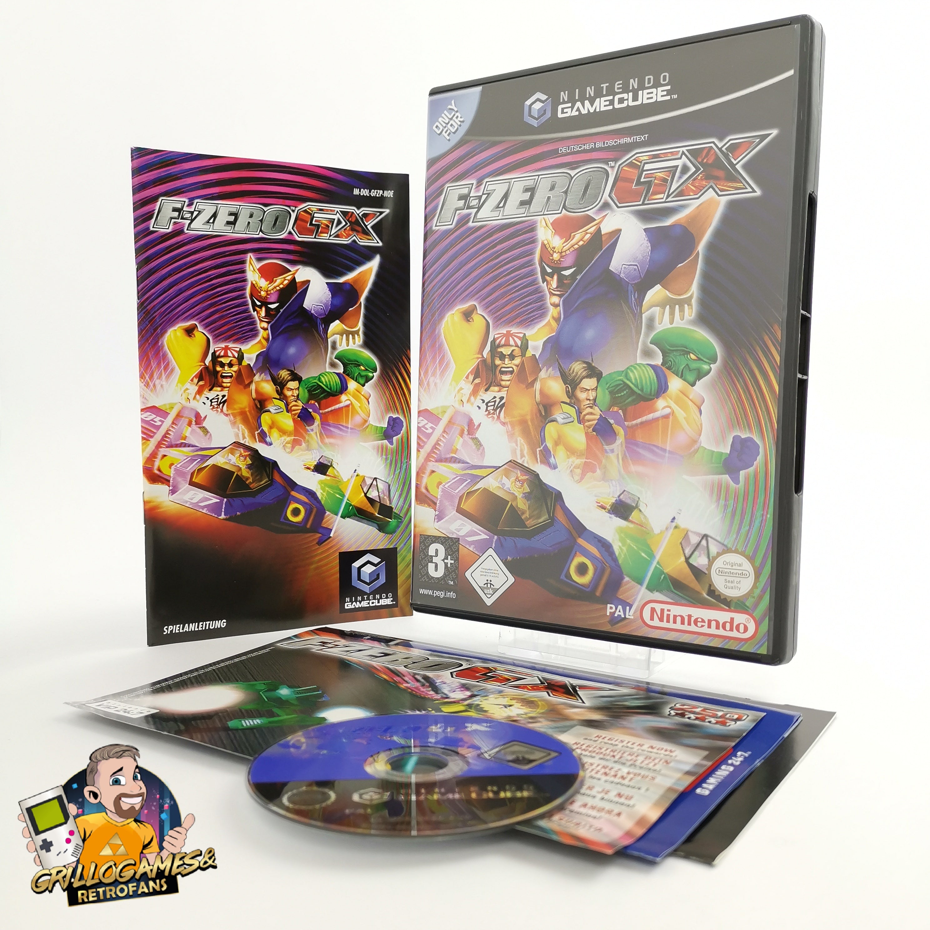 Nintendo Gamecube Spiel " F-Zero GX " DE Erstauflage NOE | GC OVP * sehr gut