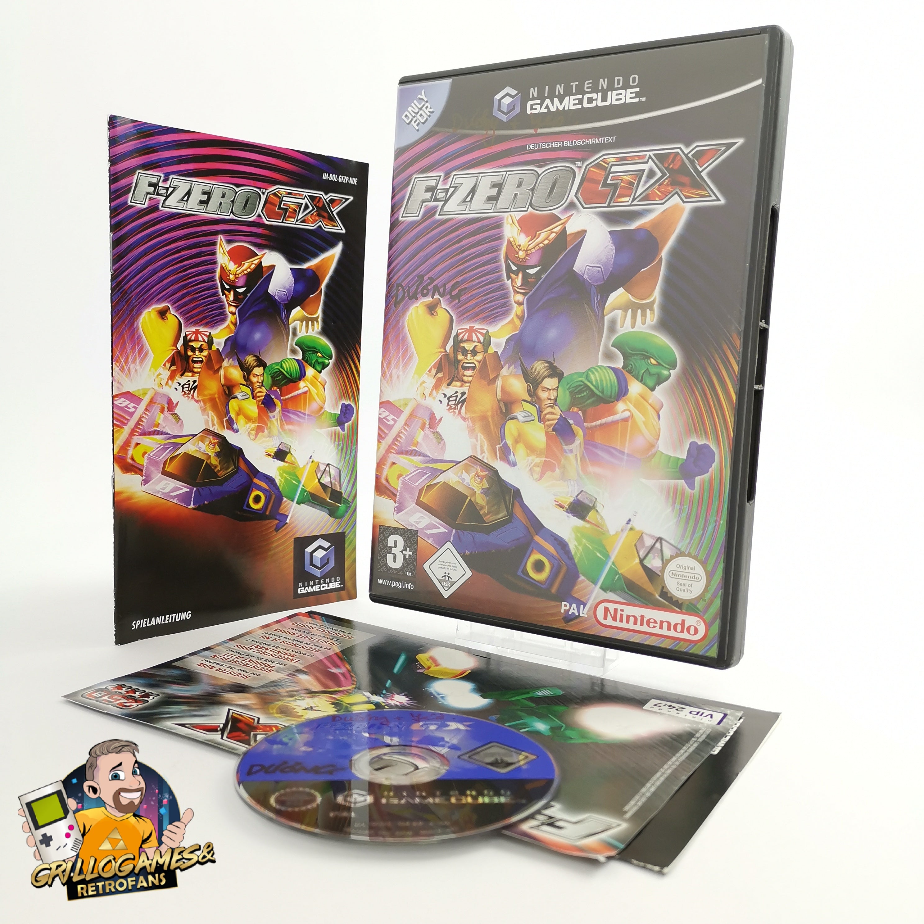 Nintendo Gamecube Spiel " F-Zero GX " DE Erstauflage NOE | OVP * gut