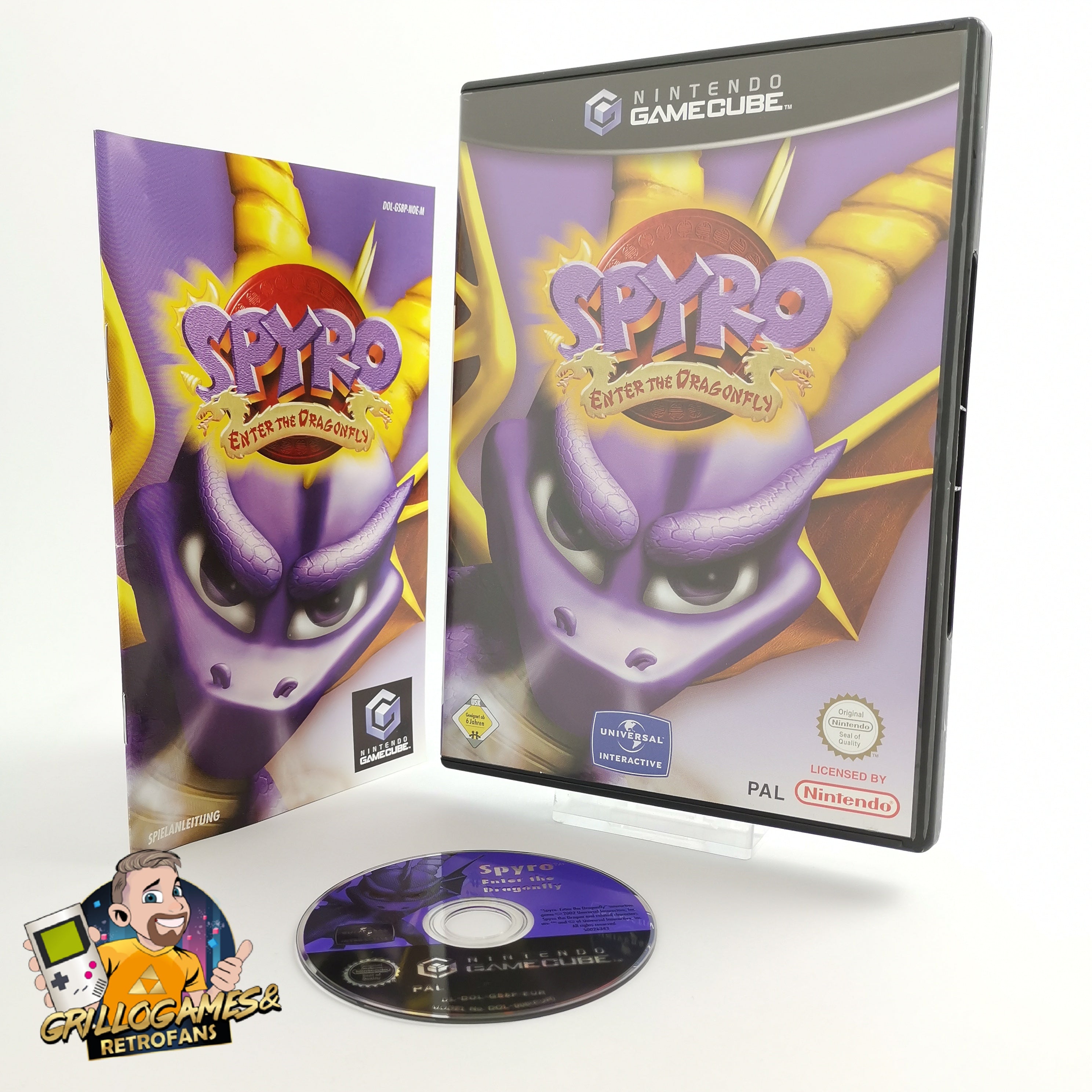 Nintendo Gamecube Spiel " Spyro Enter The Dragonfly " GC Game Cube OVP | PAL NOE