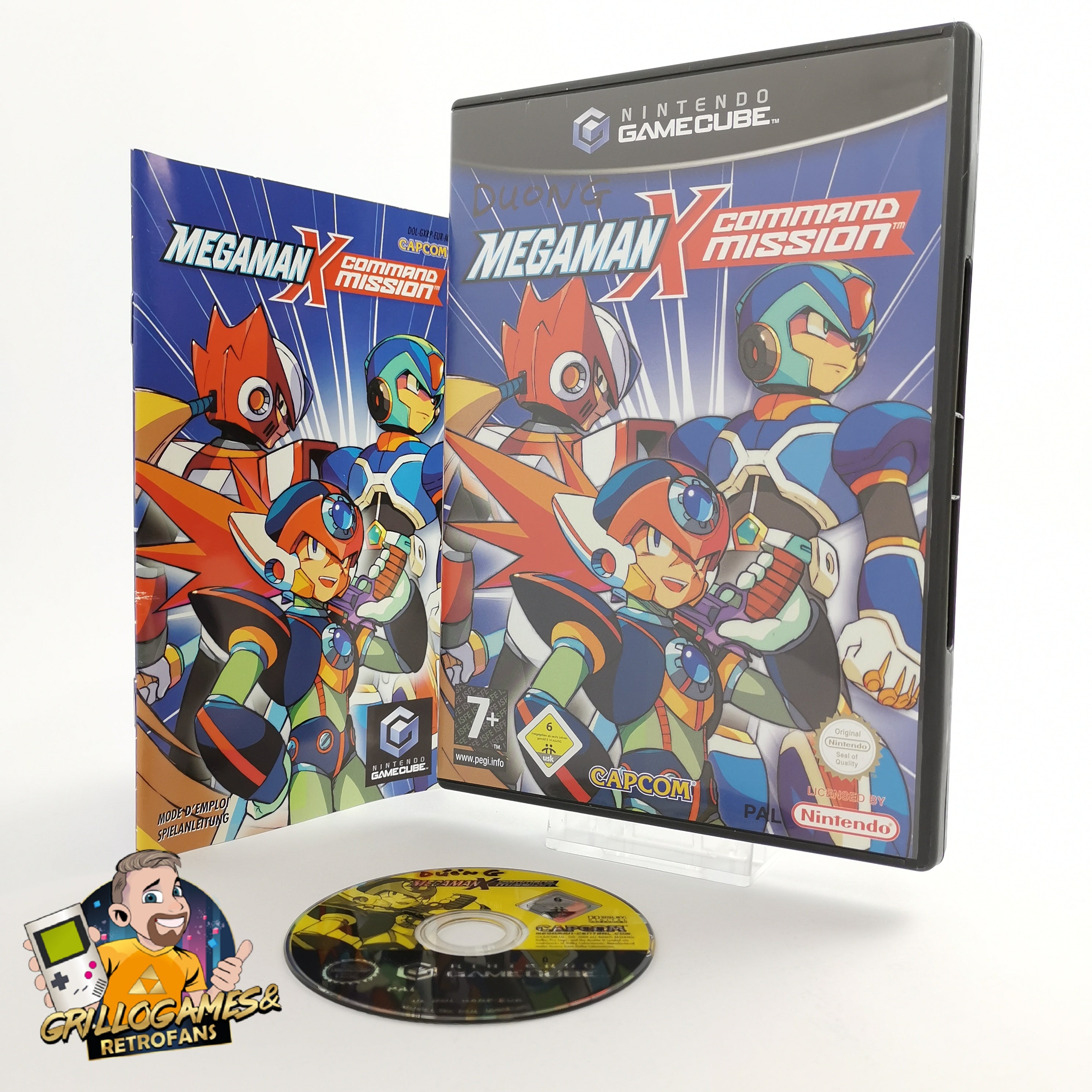 Nintendo Gamecube Spiel " Megaman X Command Mission " GC Game Cube OVP | PAL EUR
