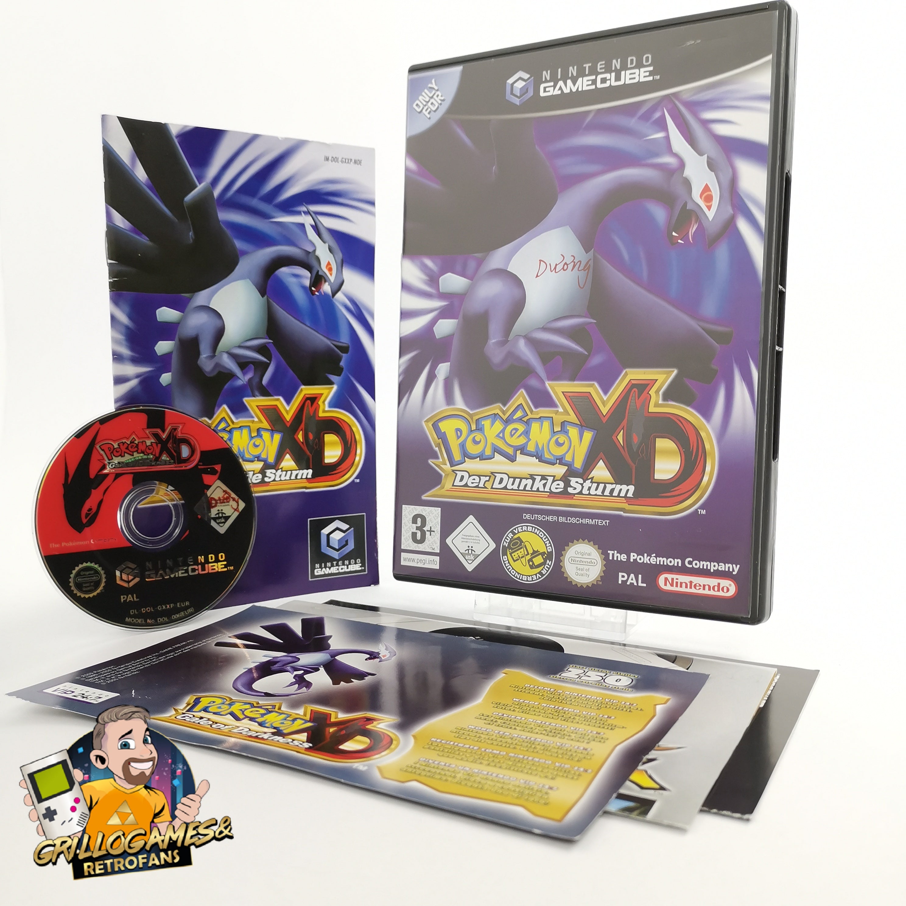 Nintendo Gamecube Spiel " Pokemon XD Der Dunkle Sturm " GC OVP | PAL NOE