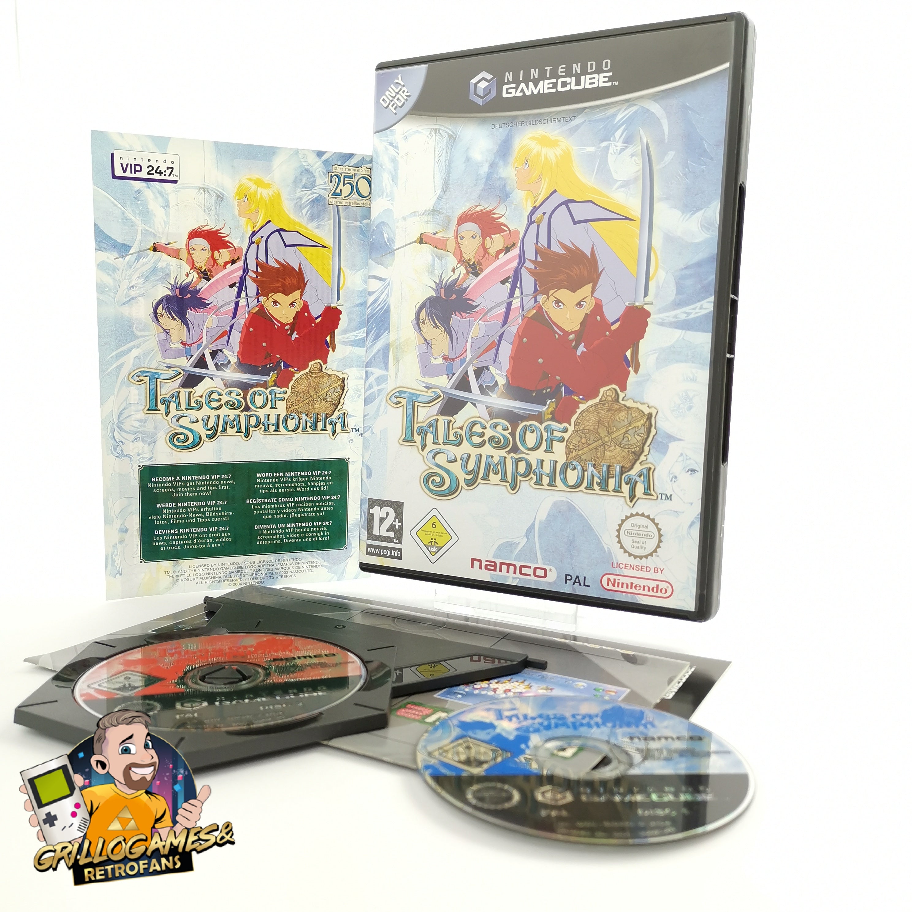 Nintendo Gamecube Spiel " Tales of Symphonia " GC Game Cube OVP | PAL NOE