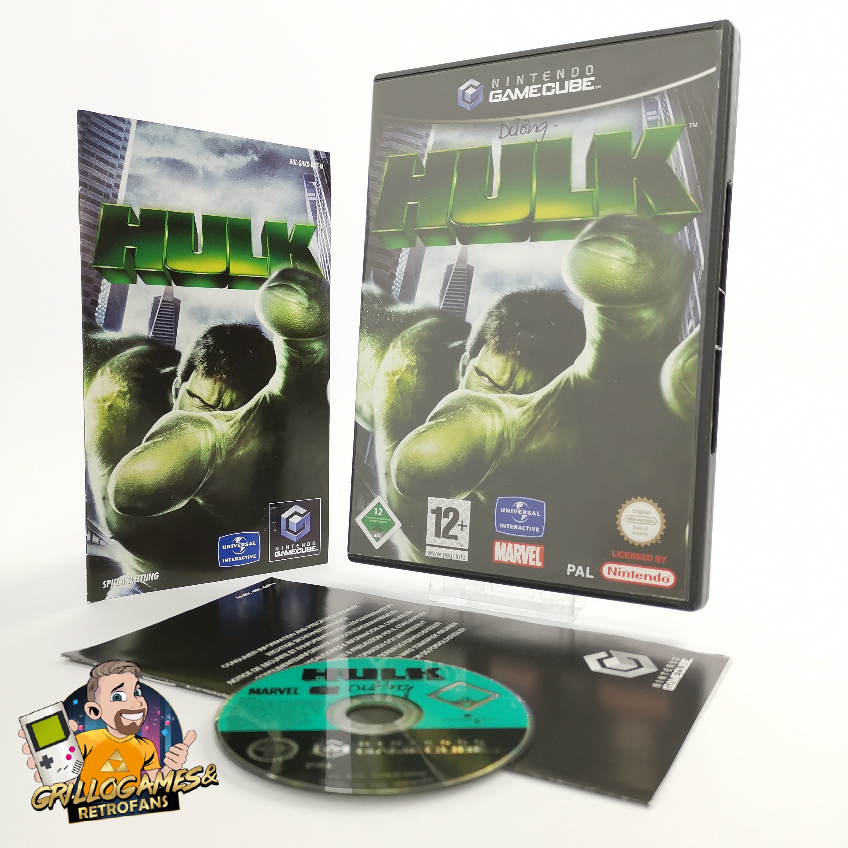 Nintendo Gamecube Spiel " HULK " GC Game Cube OVP | PAL NOE