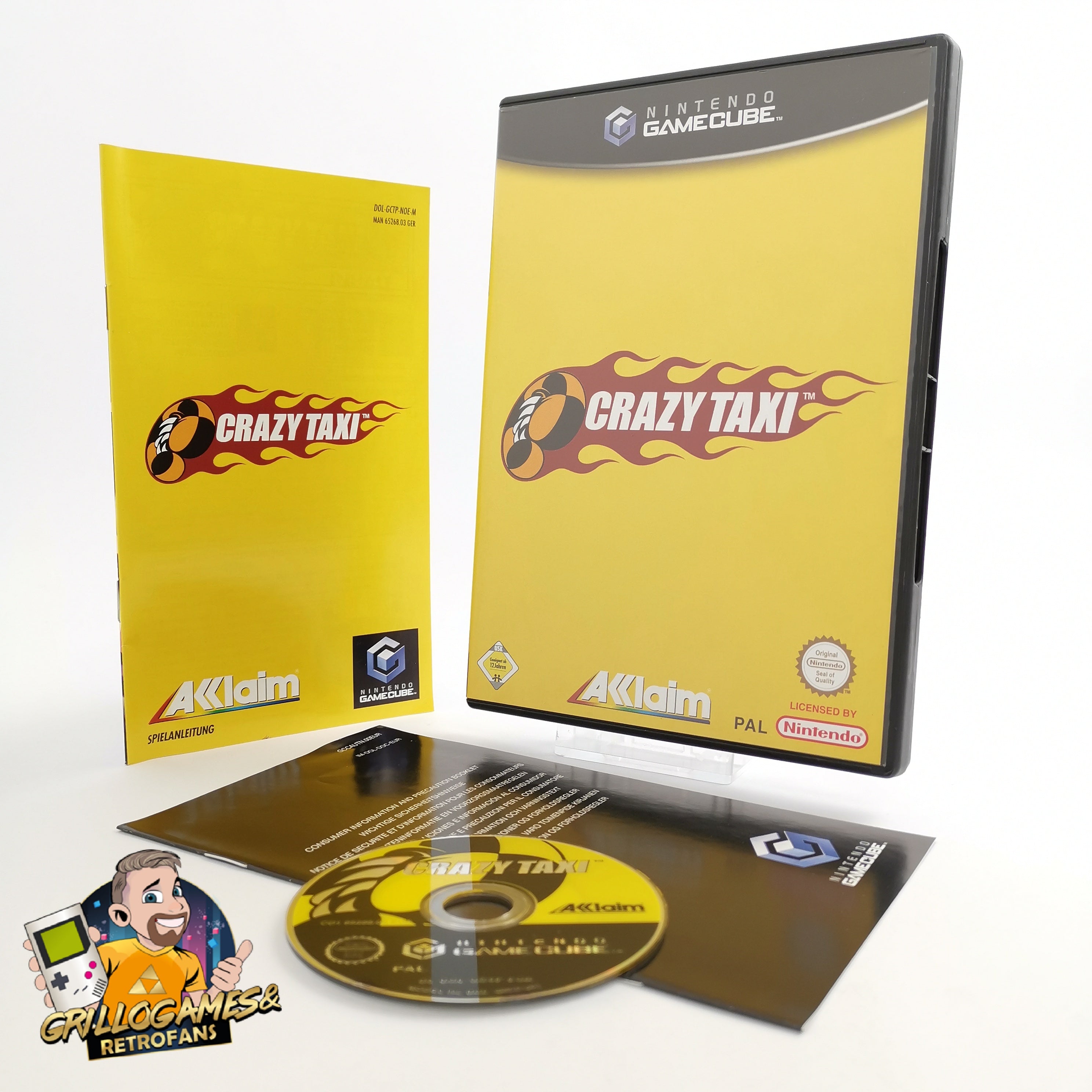 Nintendo Gamecube Spiel " Crazy Taxi " GC Game Cube DE | NOE OVP