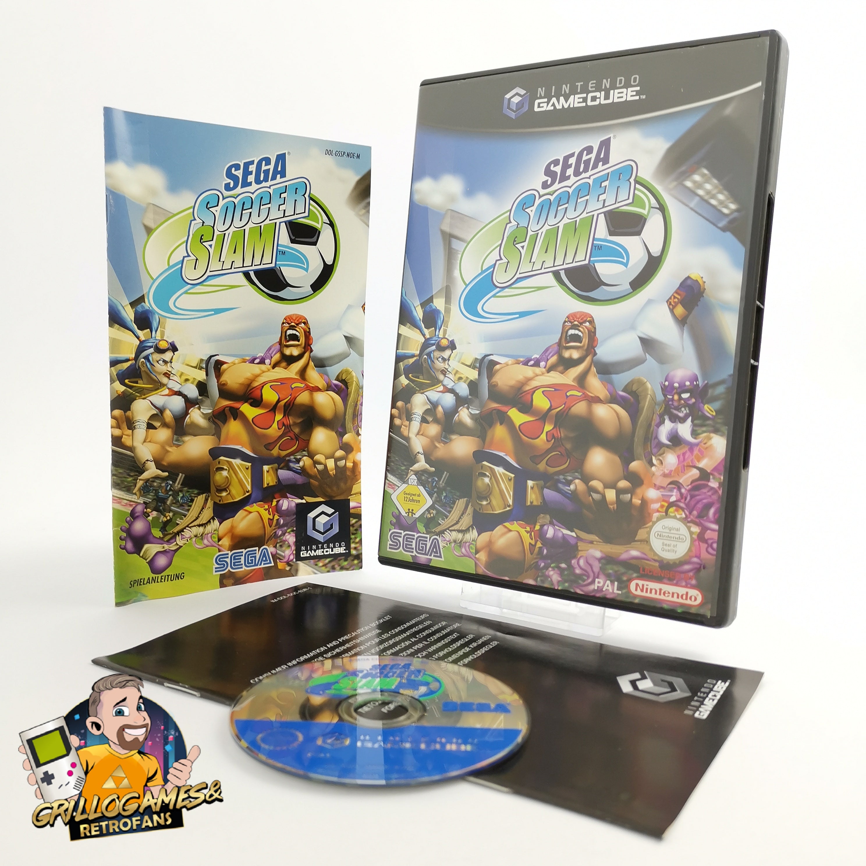 Nintendo Gamecube Spiel " Sega Soccer Slam "  Fußball NOE OVP