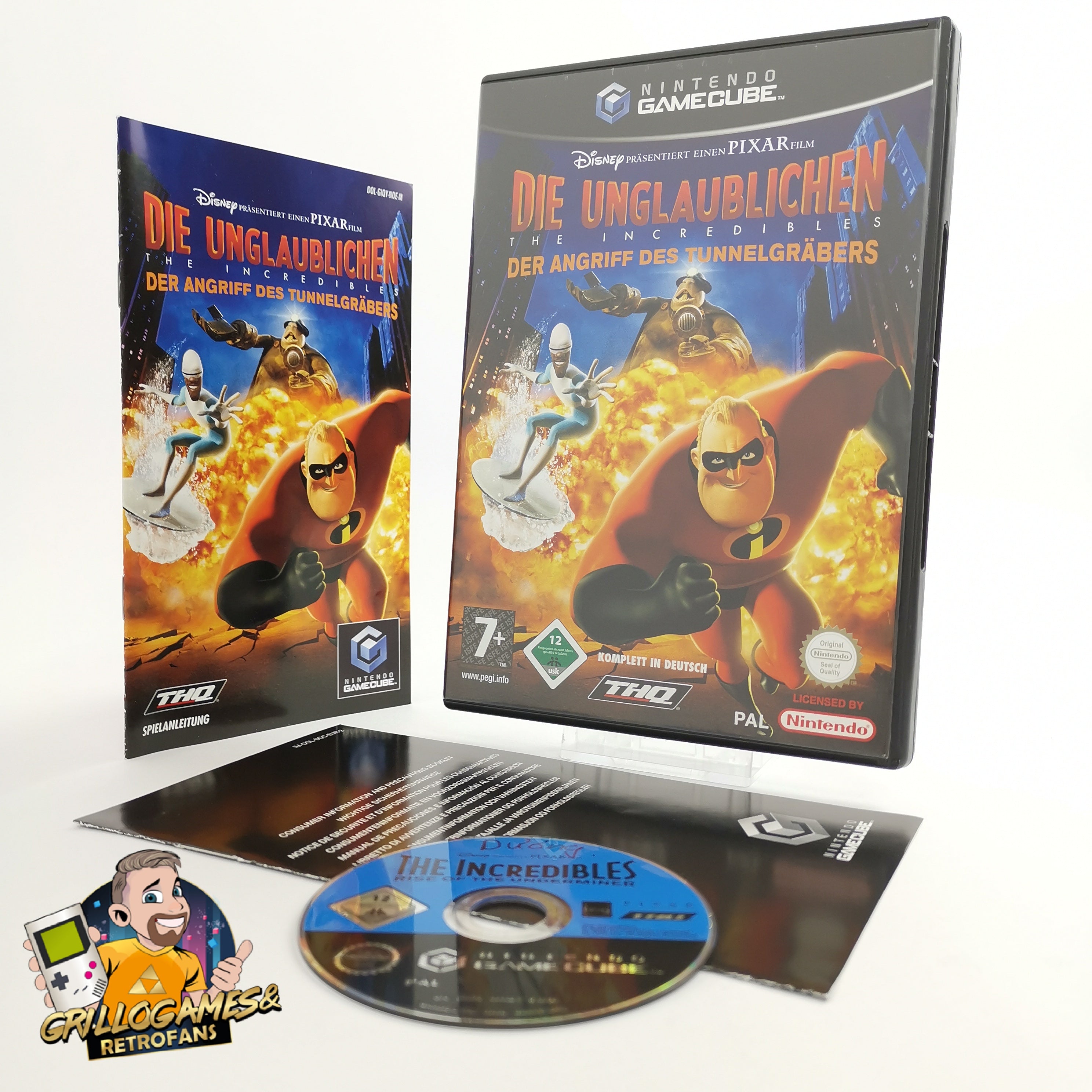 Nintendo Gamecube Spiel " Die Unglaublichen The Incredibles " Game Cube NOE OVP