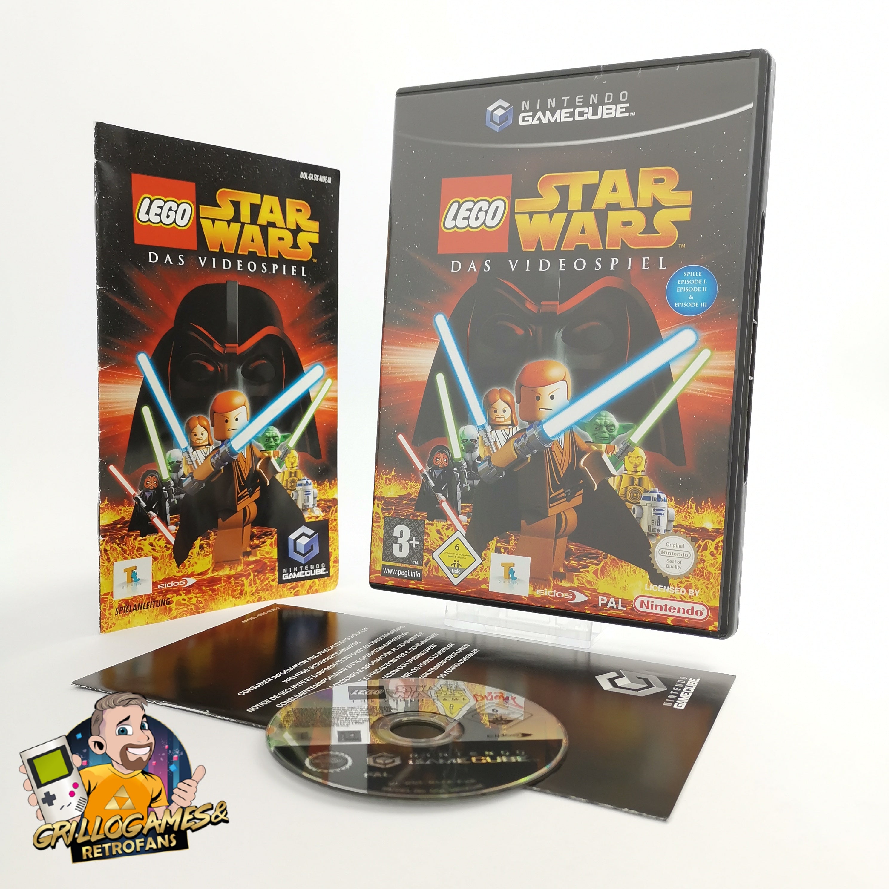 Nintendo Gamecube Spiel " Lego Star Wars Das Videospiel " GC Game Cube NOE OVP