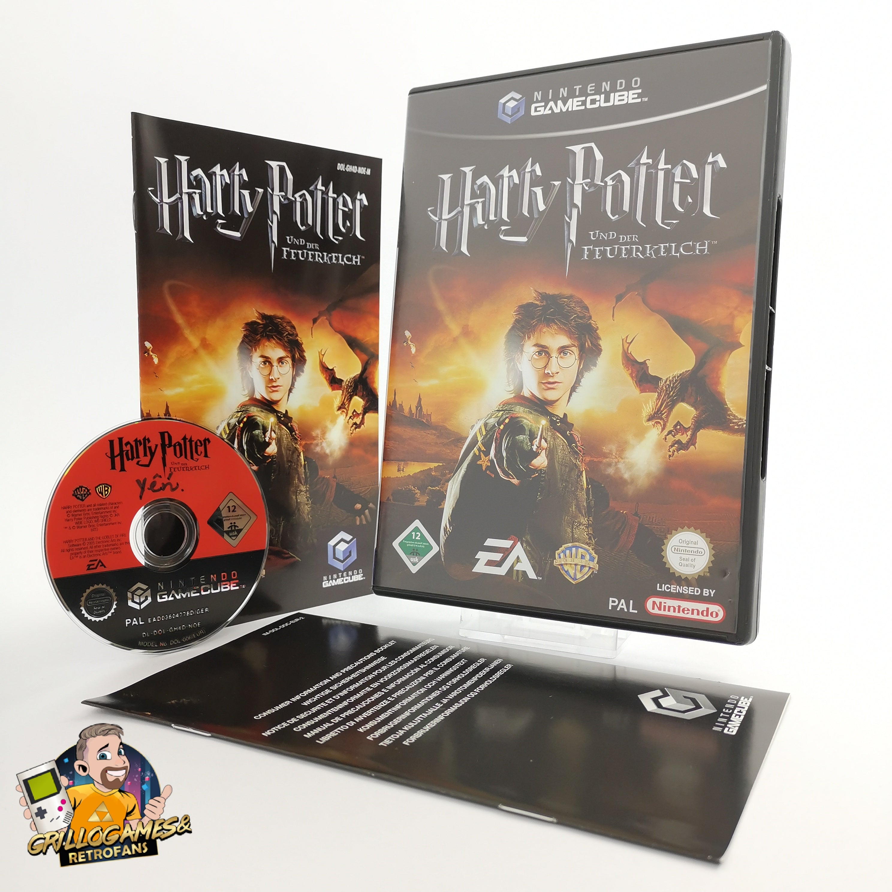 Nintendo Gamecube Spiel " Harry Potter und der Feuerkelch " OVP | PAL NOE * gut