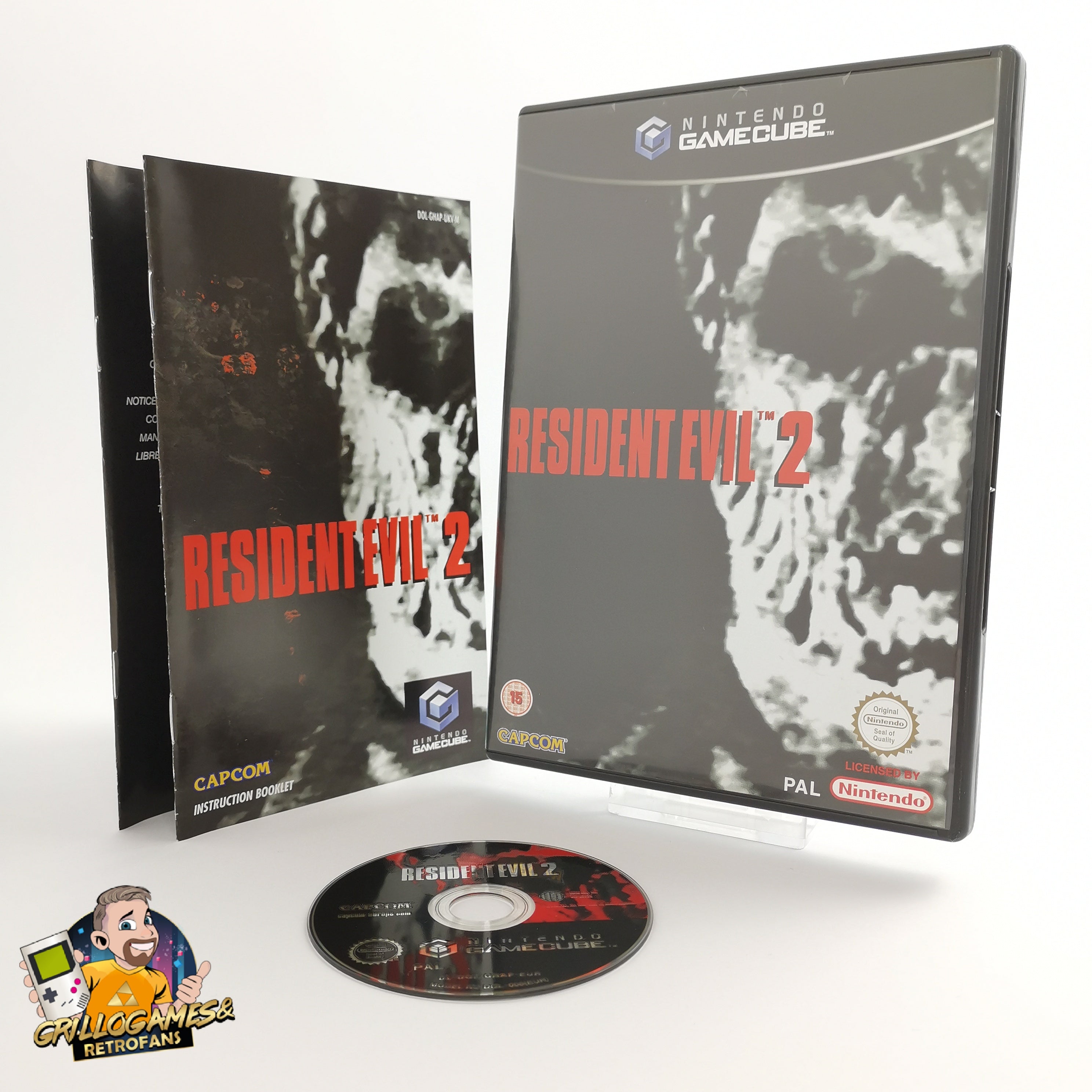 Nintendo Gamecube Spiel " Resident Evil 2 " Game Cube OVP | PAL UKV USK18