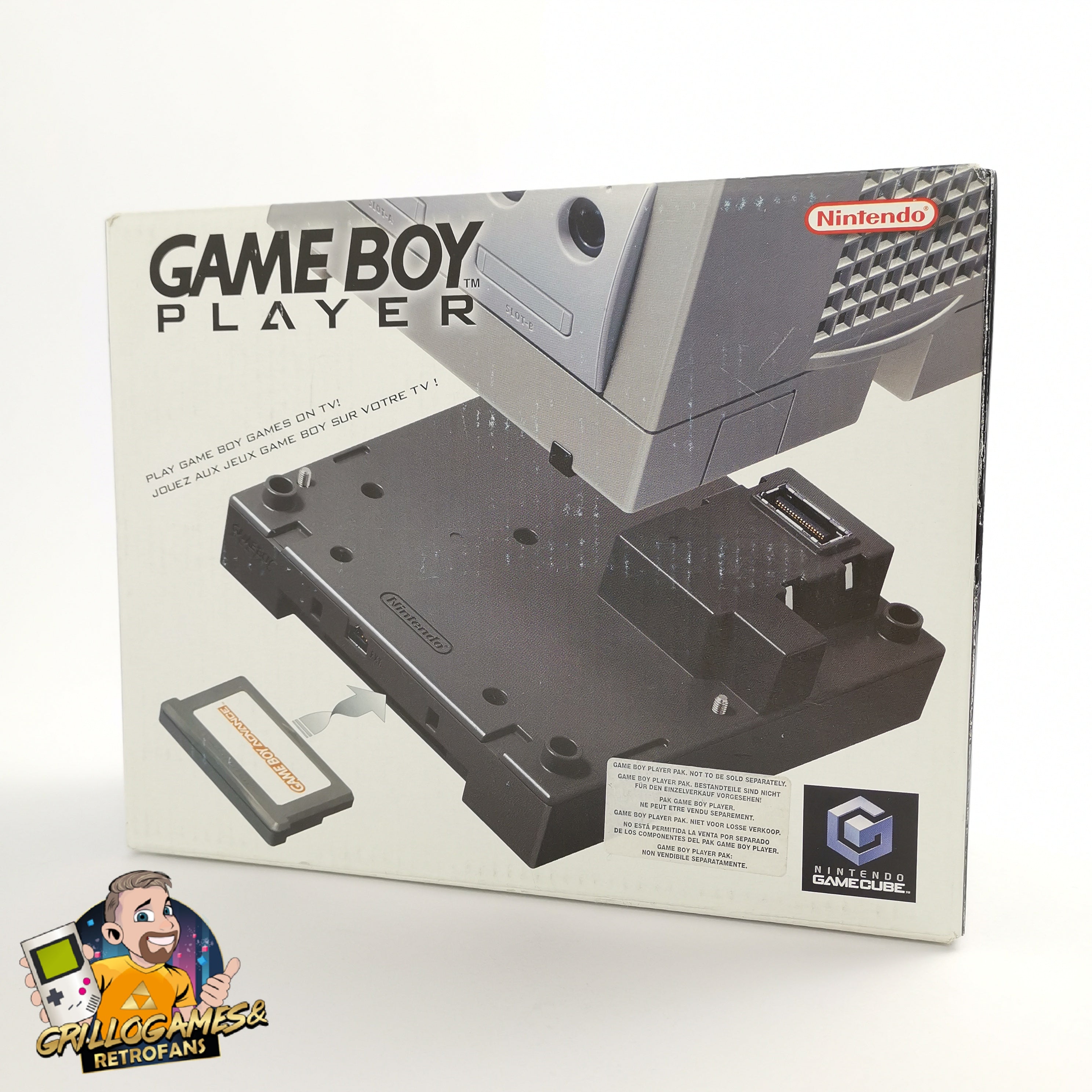 Nintendo Gamecube Adapter " Gameboy Player " OVP PAL NEU | NEW old Stock