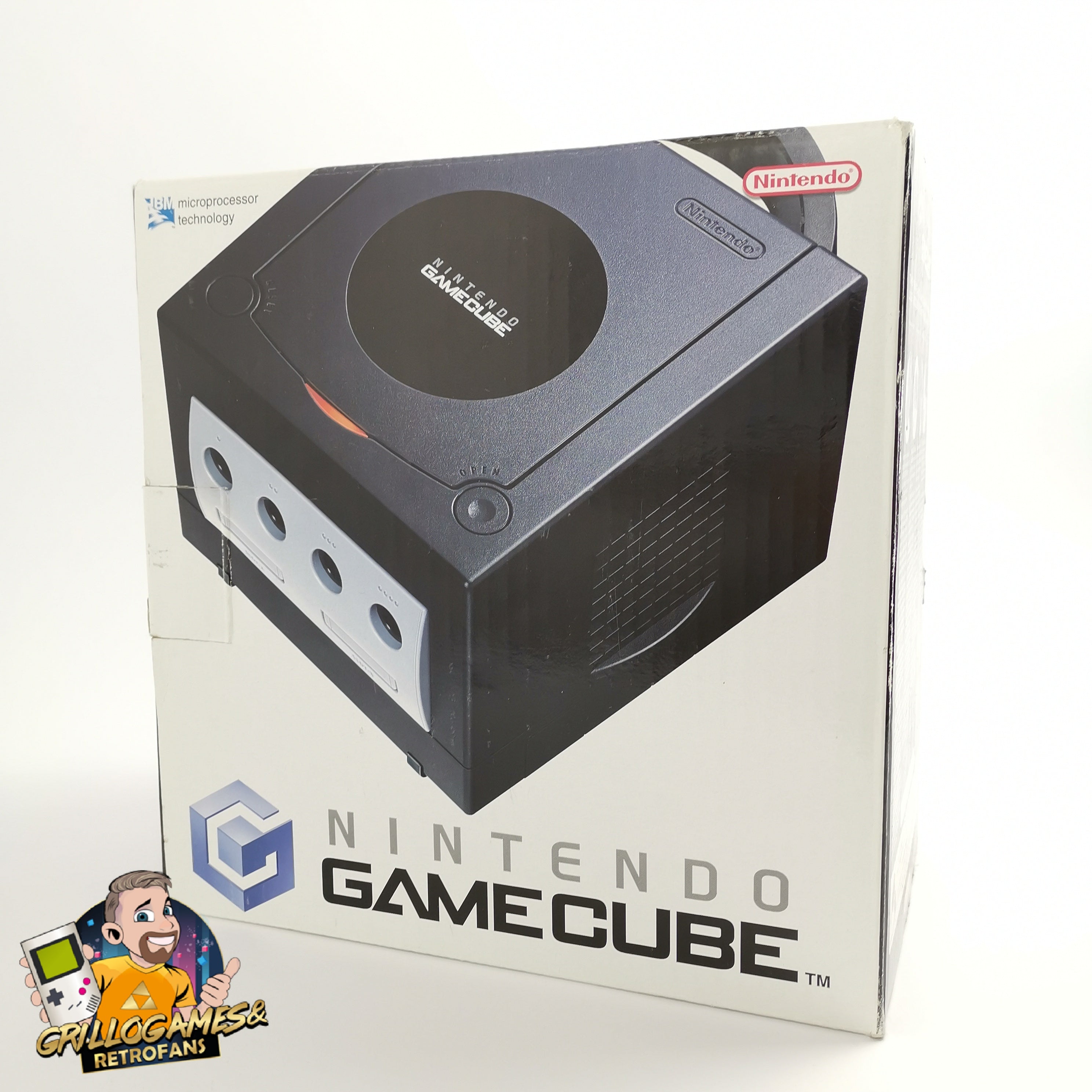 Nintendo Gamecube Konsole Schwarz / Black OVP Console PAL | Game Cube