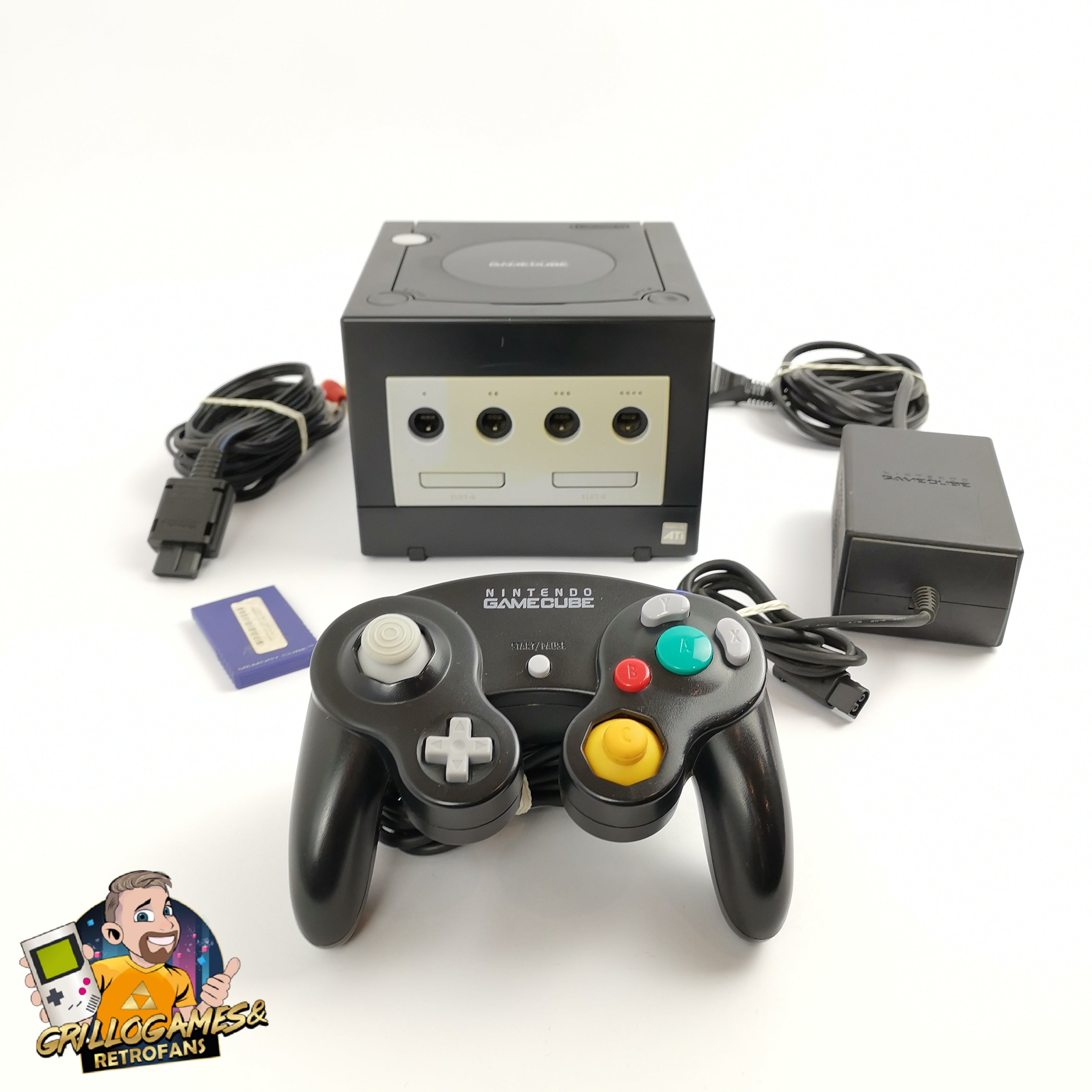 Nintendo Gamecube Konsole Schwarz / Black Console PAL | Game Cube