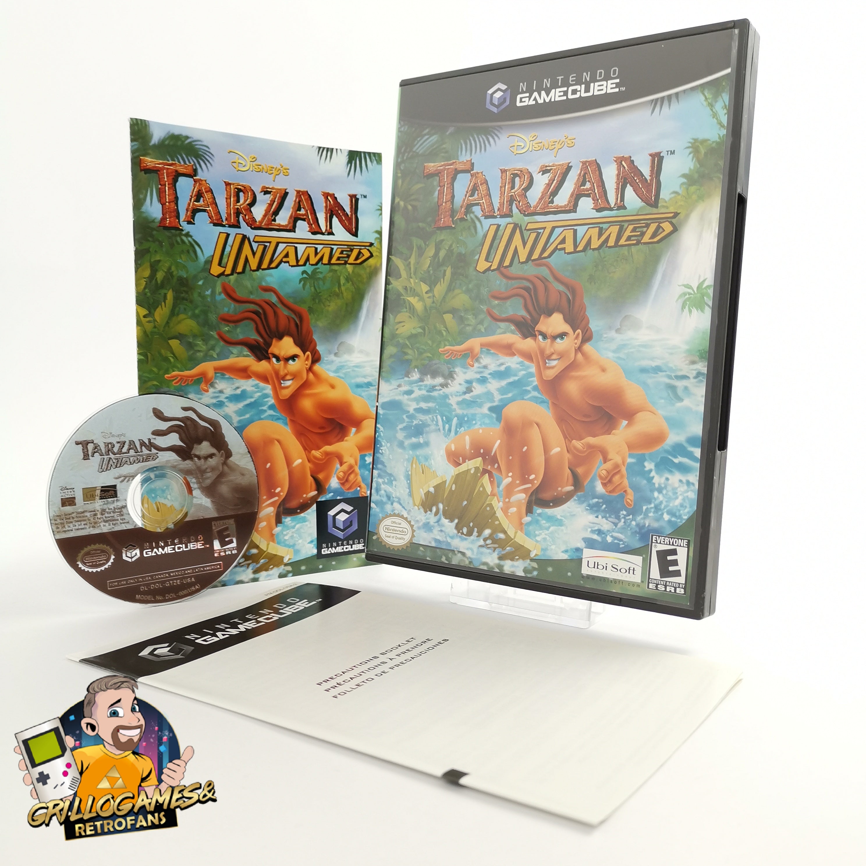 Nintendo Gamecube Spiel " Disneys Tarzan Untamed " GC Game Cube OVP | NTSC USA