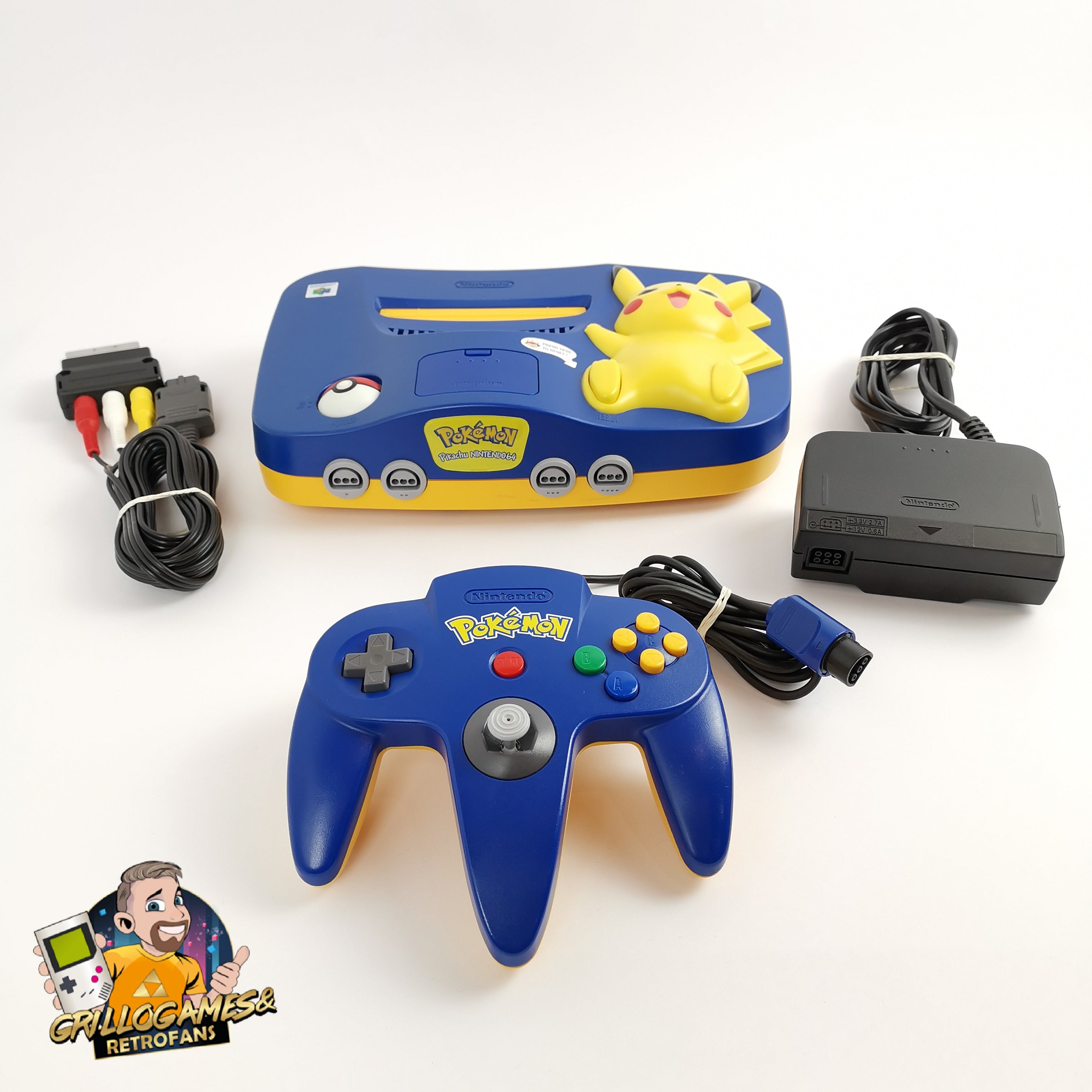 64 Console Pikachu Nintendo 64 Price Nintendo 64 Vintage Video