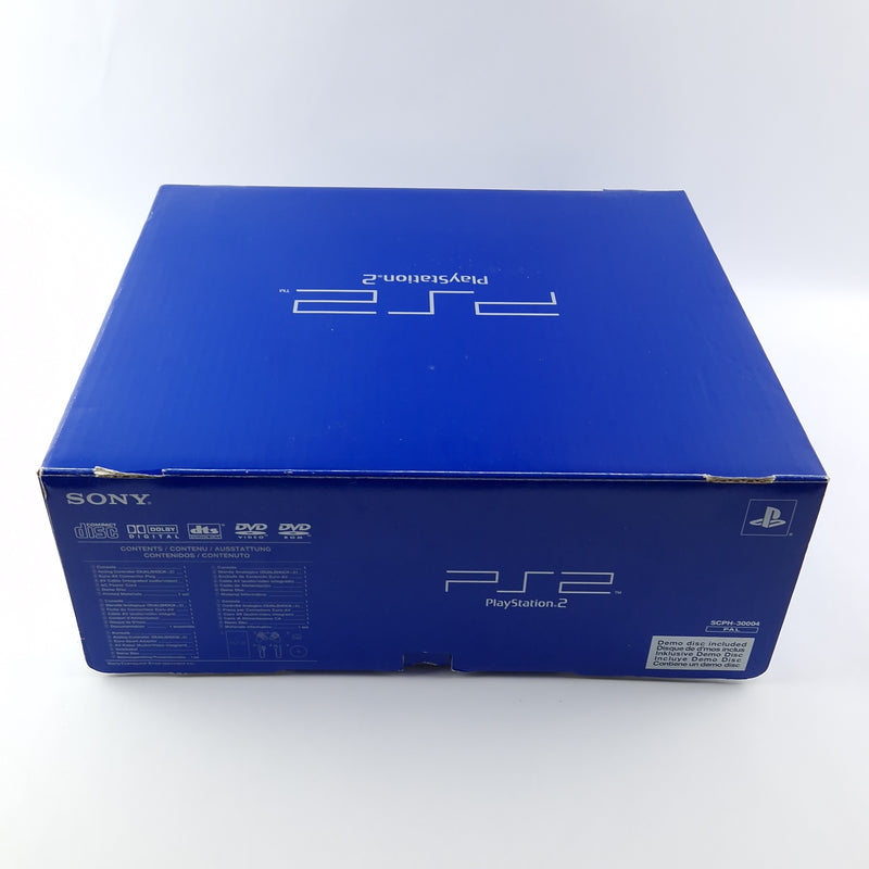 Playstation 2 Console: Sony PS2 Console Black / Black FAT SCPH-30004 OVP PAL