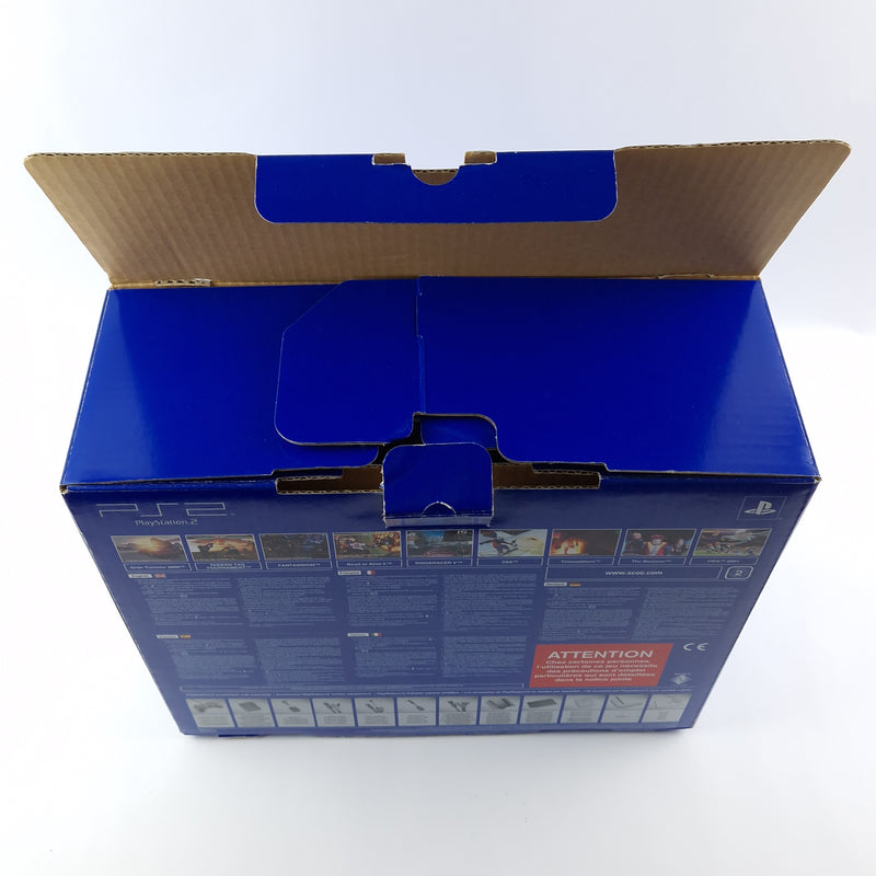 Playstation 2 Console: Sony PS2 Console Black / Black FAT SCPH-30004 OVP PAL