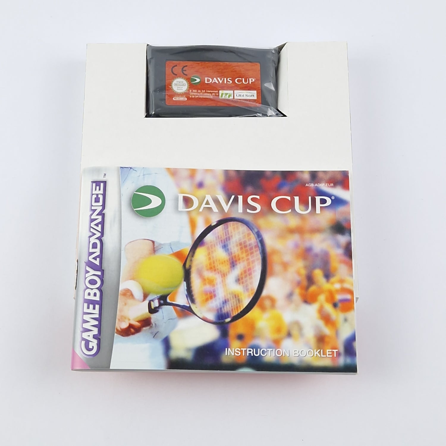 Nintendo Game Boy Advance Game: Tennis Davis Cup - OVP Instructions Module | GBA