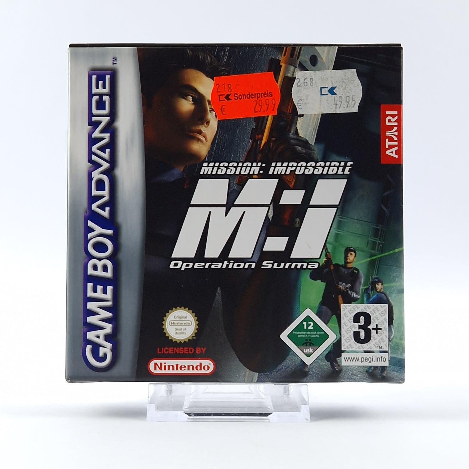 Nintendo Game Boy Advance Spiel : Mission Impossible - OVP Anleitung Modul | GBA