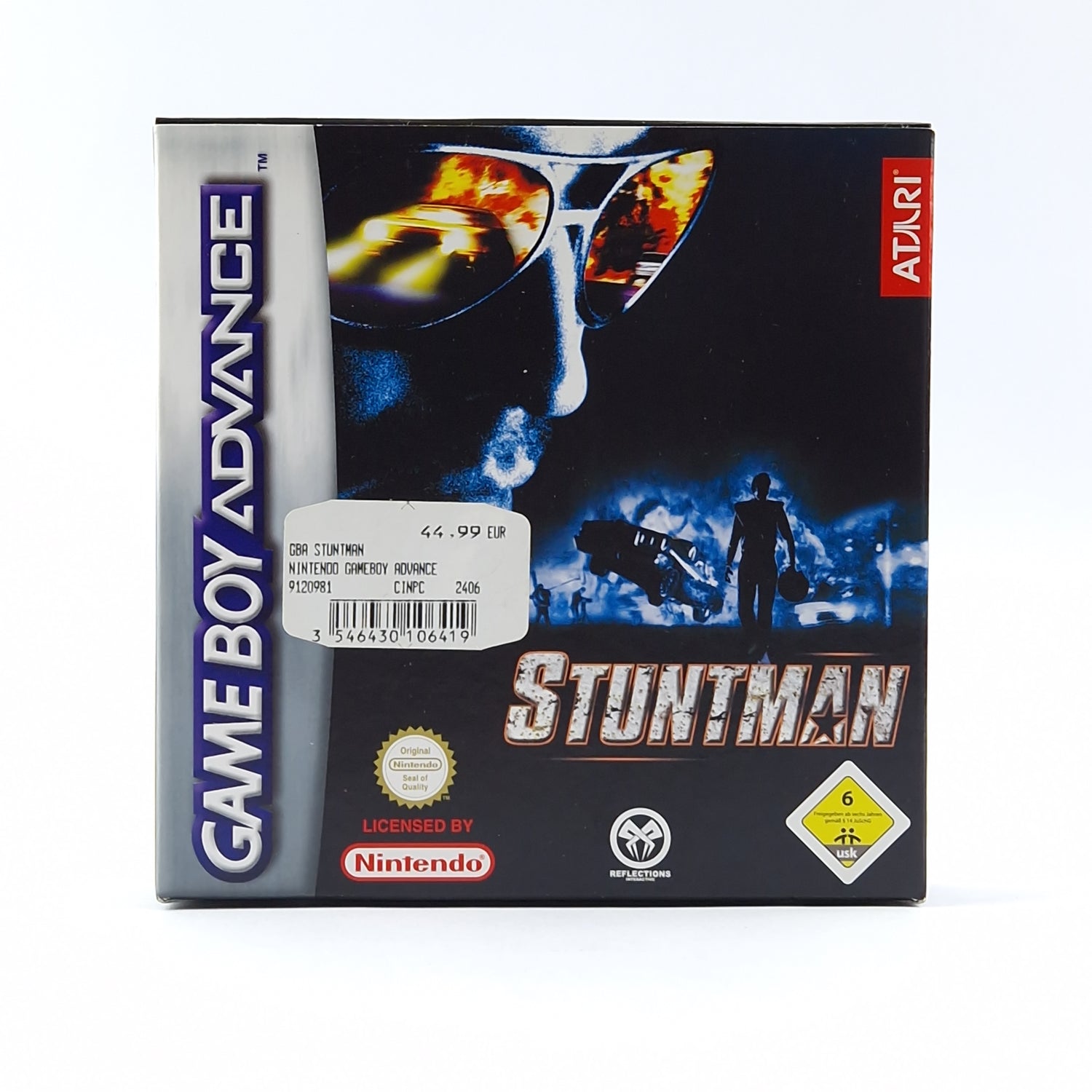 Nintendo Game Boy Advance Game: Stuntman - OVP Instructions Module GBA Gameboy
