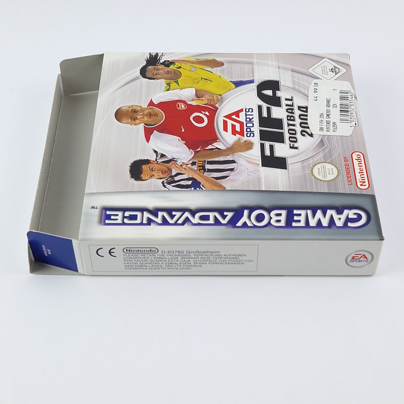 Nintendo Game Boy Advance Game: Fifa Football 2004 - OVP Instructions Module