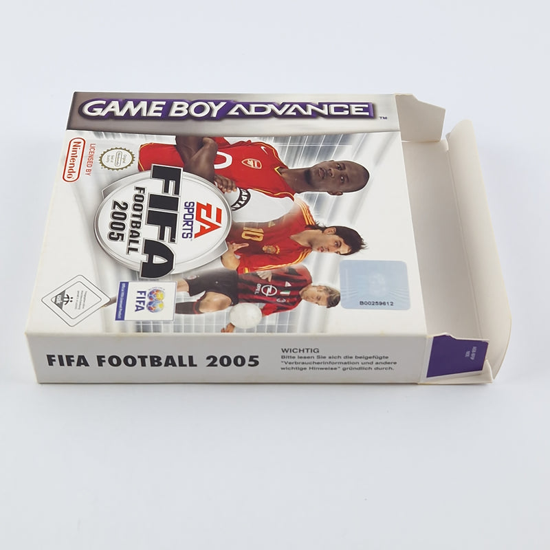 Nintendo Game Boy Advance Game: Fifa Football 2005 - OVP Instructions Module