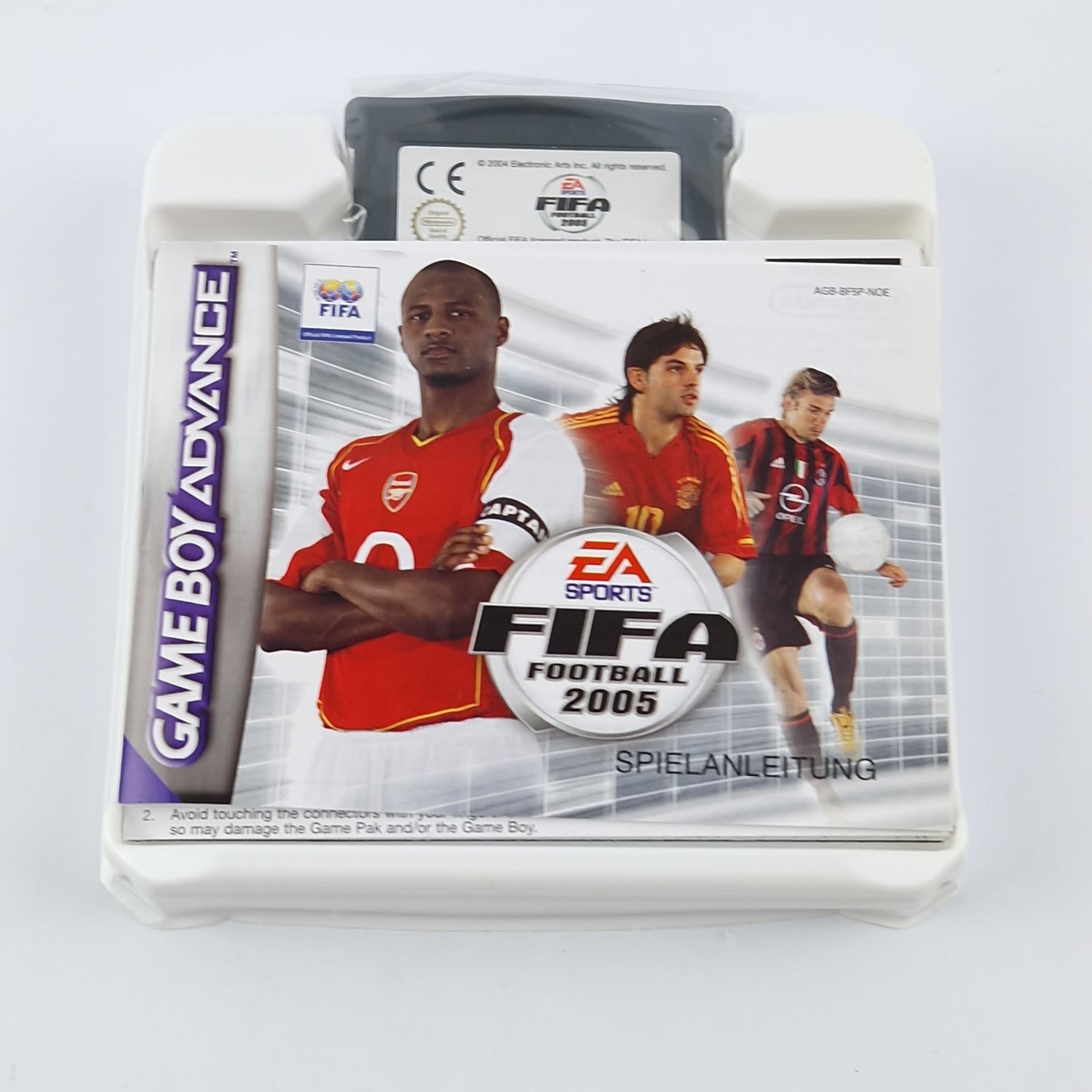 Nintendo Game Boy Advance Spiel : Fifa Football 2005 - OVP Anleitung Modul