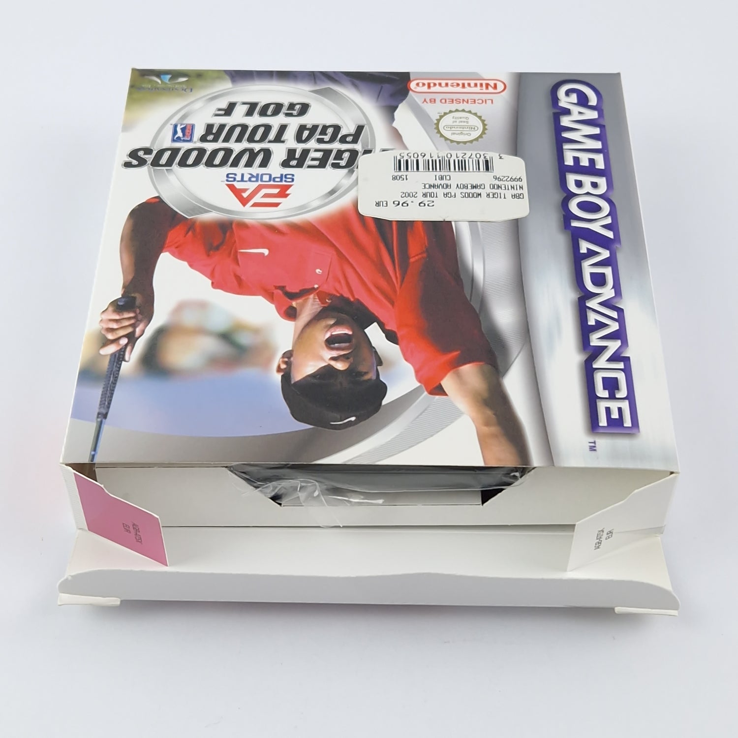 Nintendo Game Boy Advance Game: Tiger Woods PGA Tour Golf OVP Instructions Module