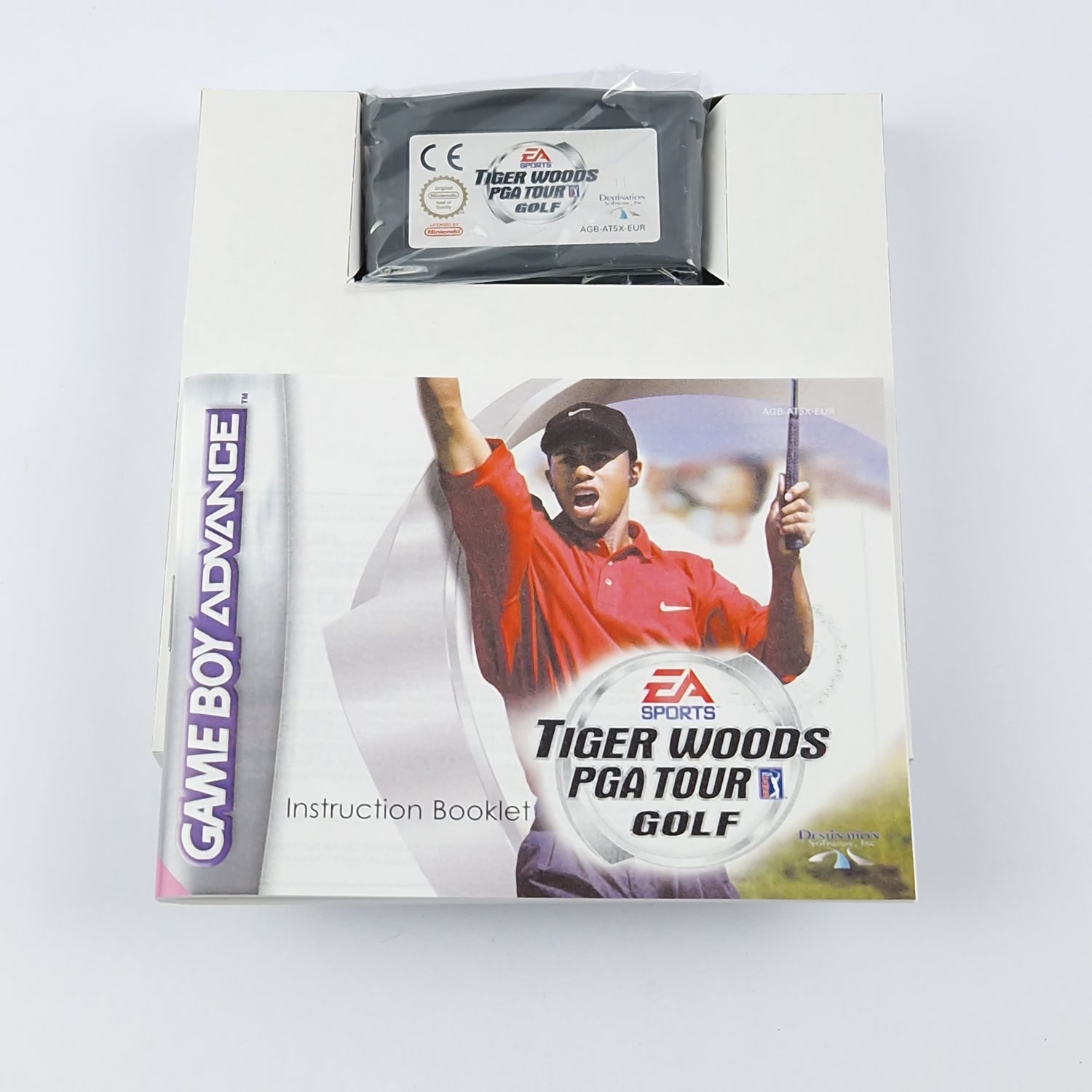 Nintendo Game Boy Advance Spiel : Tiger Woods PGA Tour Golf OVP Anleitung Modul