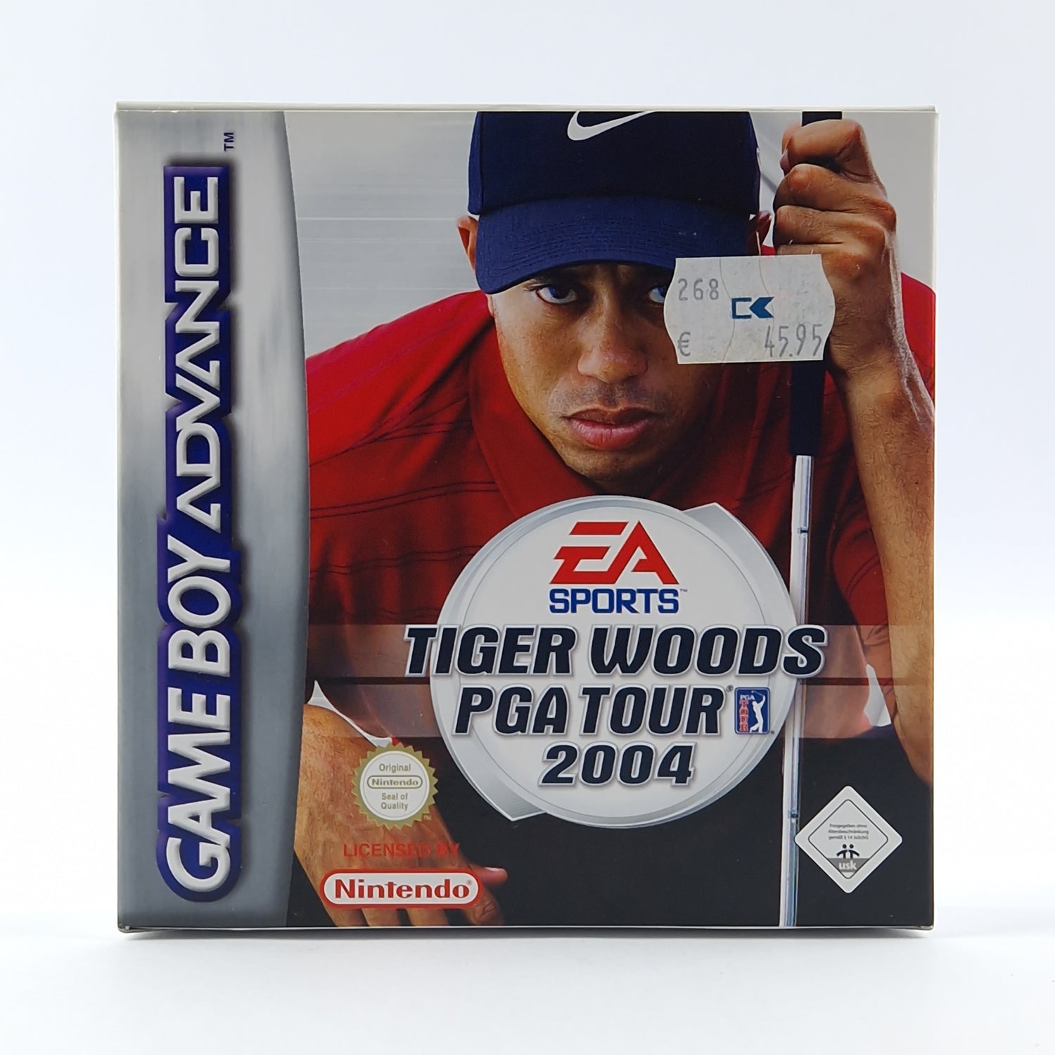 Nintendo Game Boy Advance Game: Tiger Woods PGA Tour 2004 OVP Instructions Module