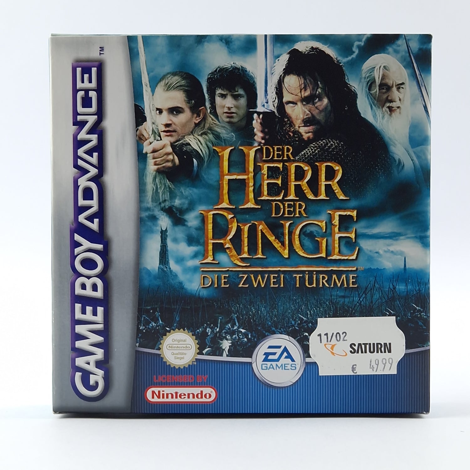 Nintendo Game Boy Advance Game: The Lord of the Rings The Two Towers - OVP PAL