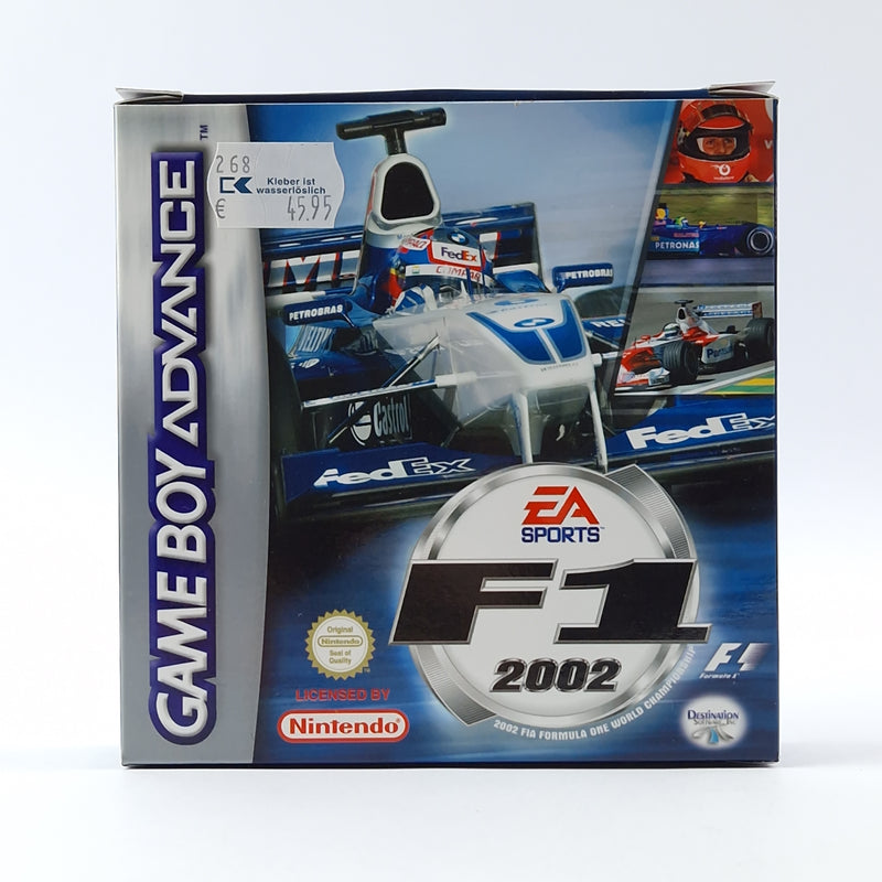 Nintendo Game Boy Advance Game: Formula One F1 2002 - OVP Gameboy GBA