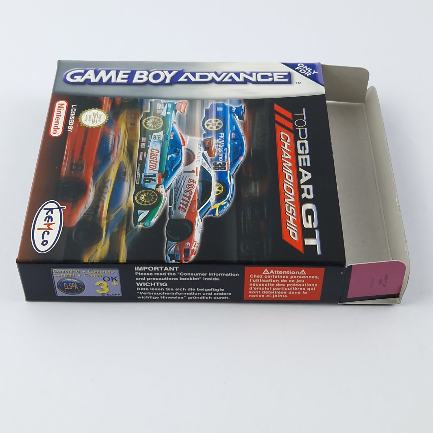 Nintendo Game Boy Advance Spiel : Top Gear GT Championship - OVP Gameboy GBA