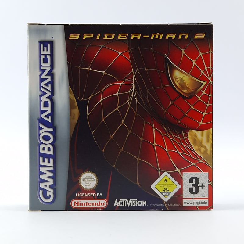 Nintendo Game Boy Advance Spiel : Spider-Man 2 - OVP Anleitung Modul GBA Gameboy