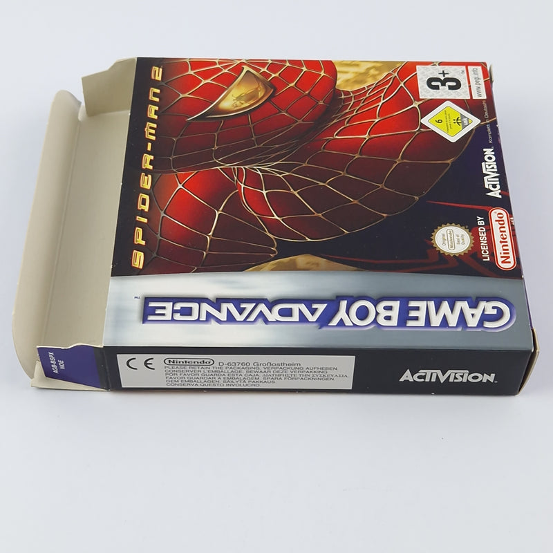 Nintendo Game Boy Advance Spiel : Spider-Man 2 - OVP Anleitung Modul GBA Gameboy